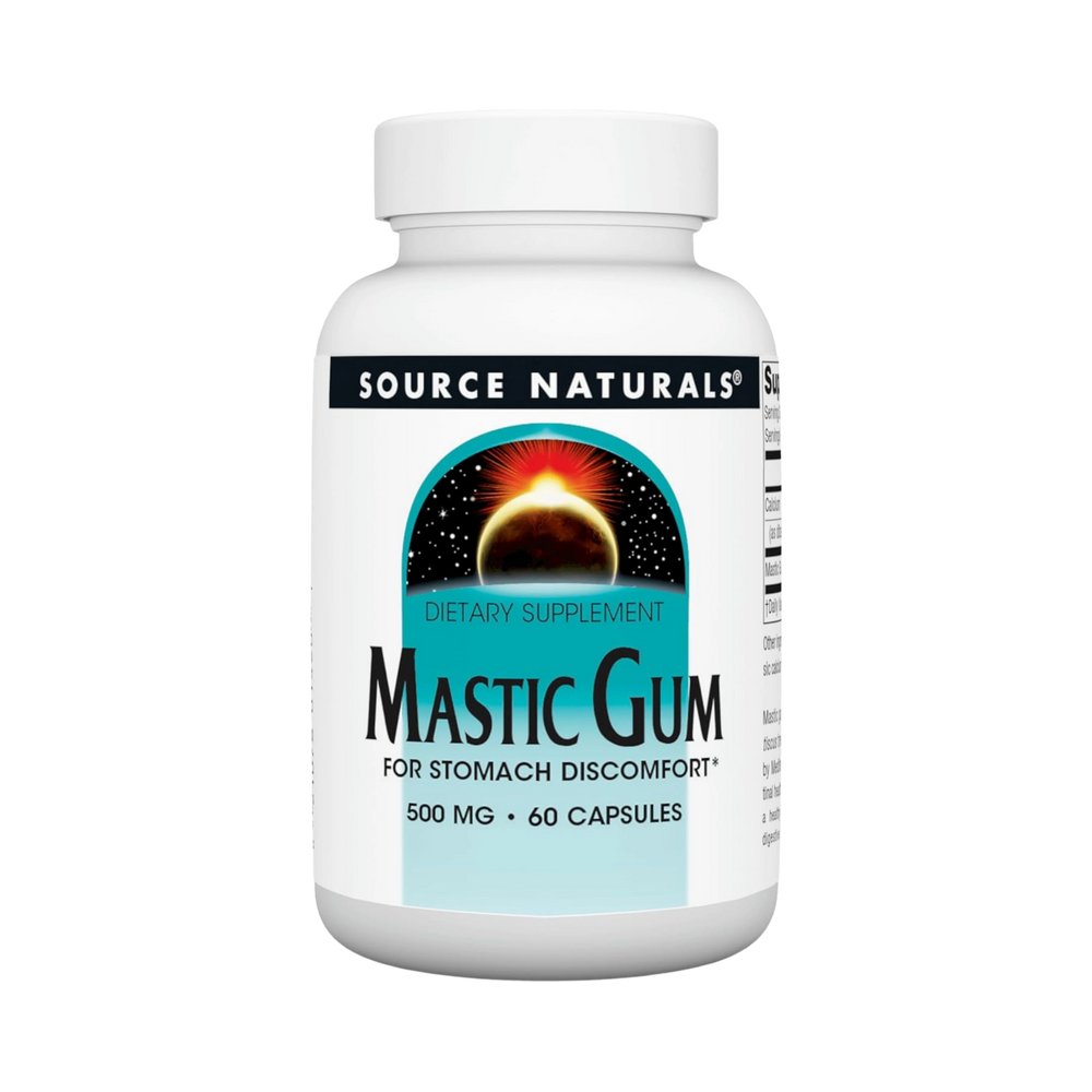 Source Naturals, Mastic Gum, 500 Mg, 60 Capsules