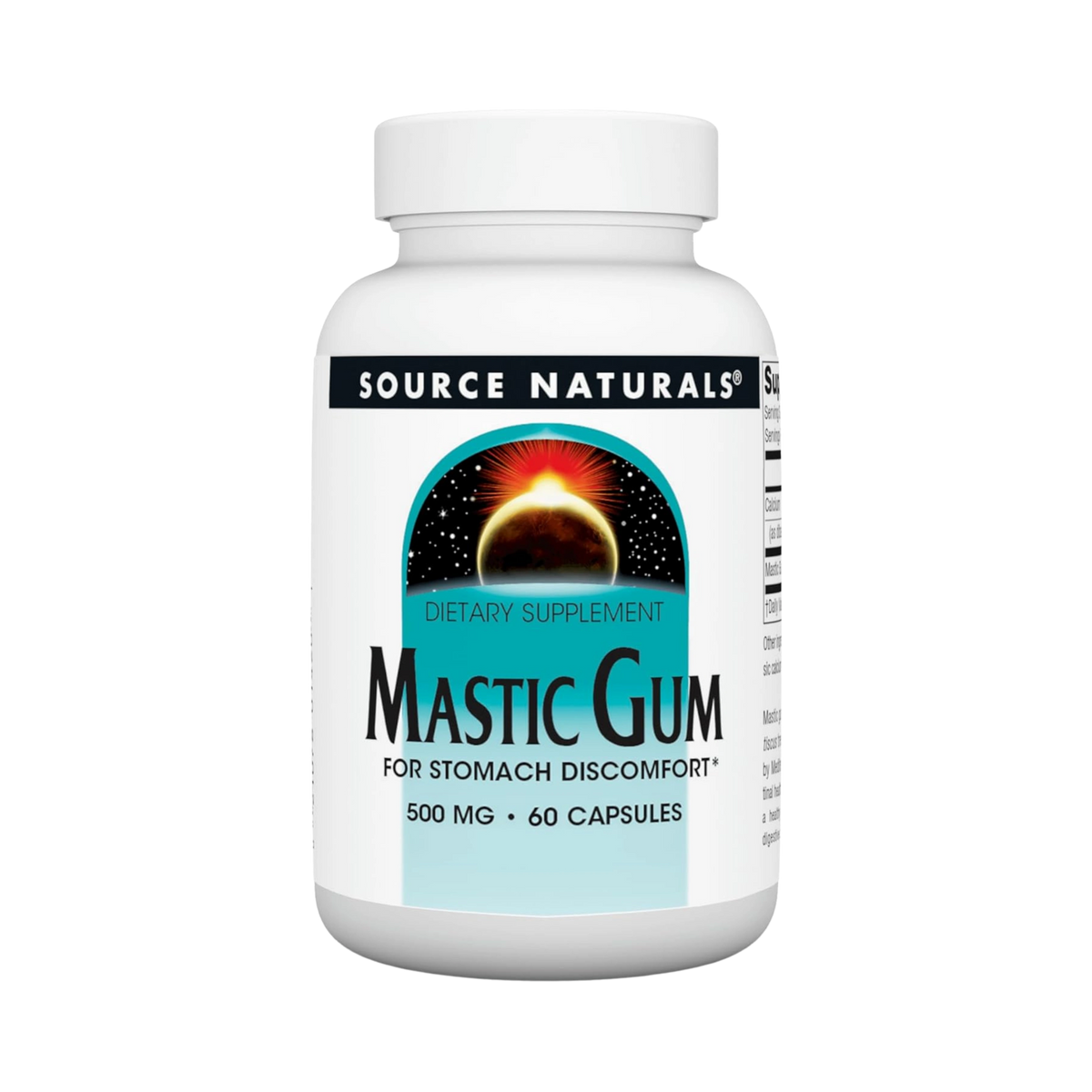 Source Naturals, Mastic Gum, 500 Mg, 60 Capsules