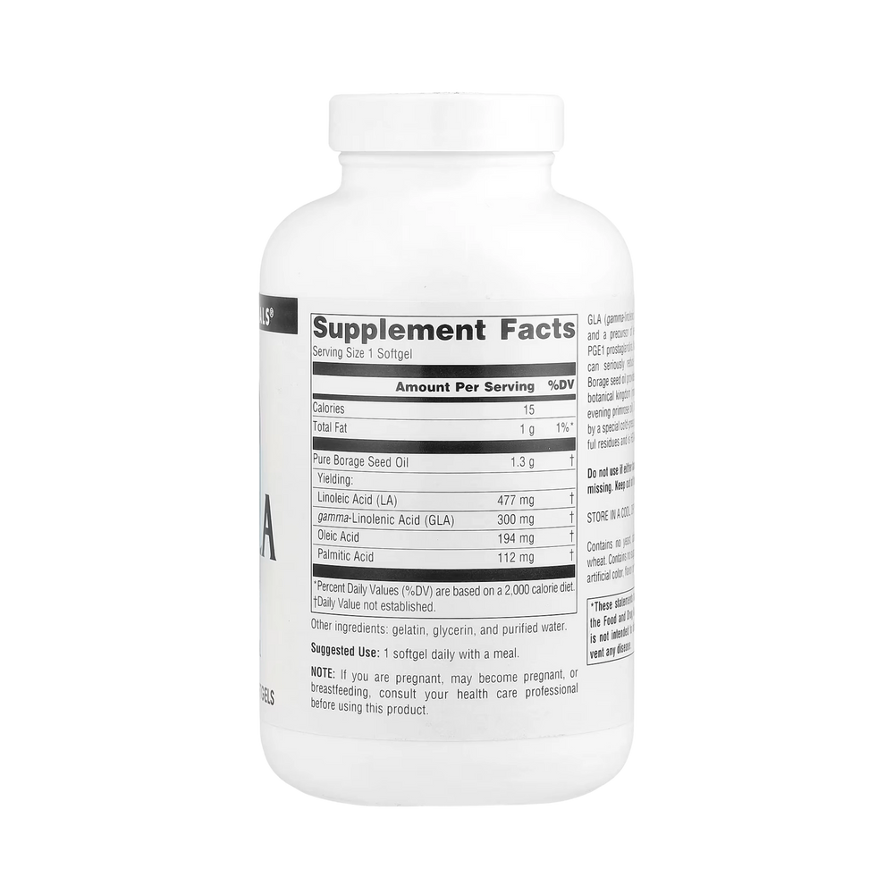 Source Naturals, Mega-GLA 300, 120 Softgels
