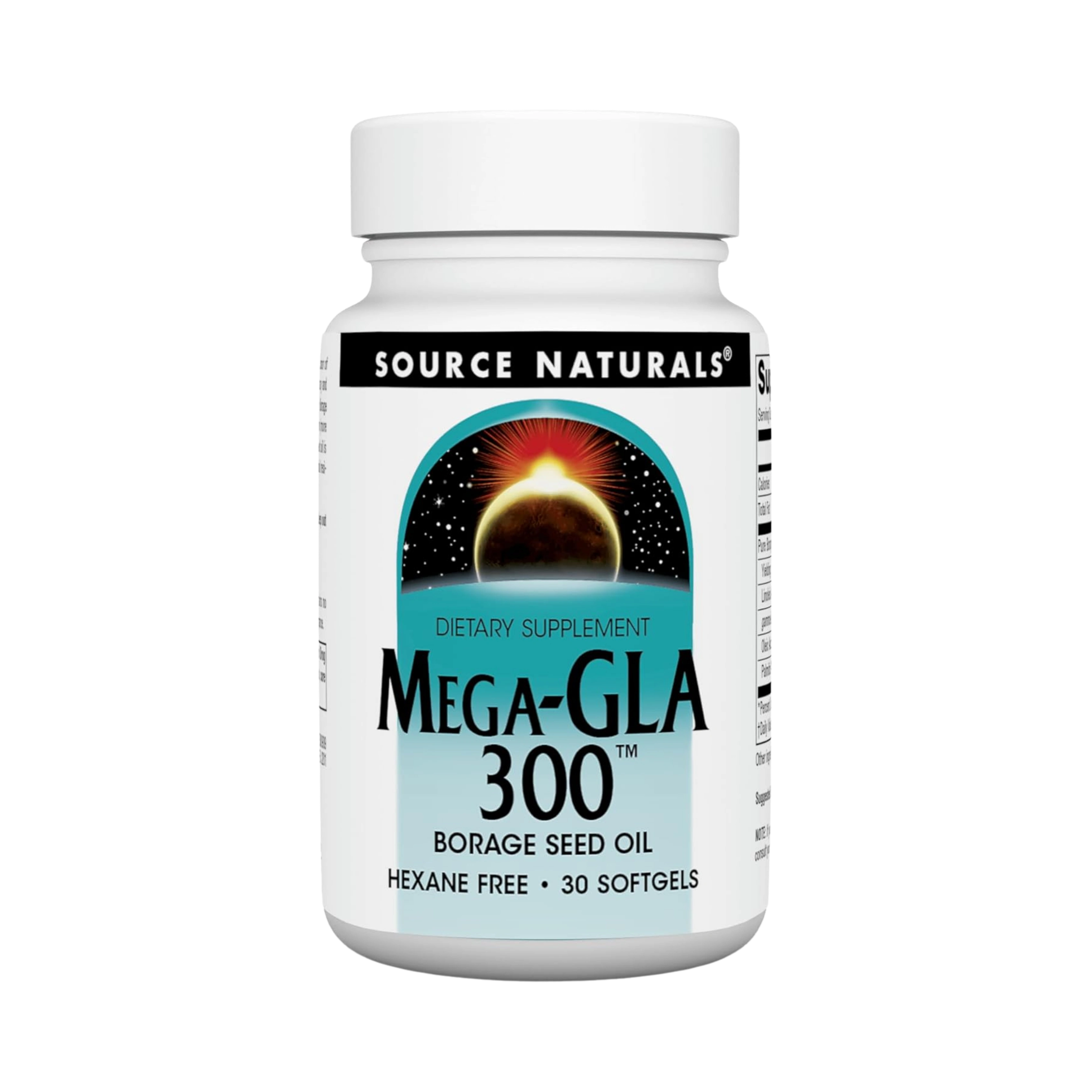 Source Naturals, Mega-GLA 300, 30 Softgels