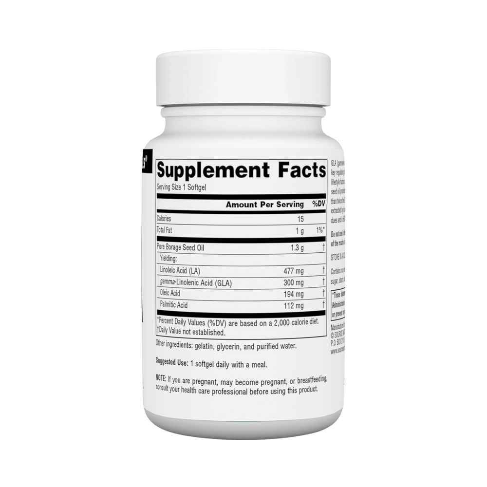 Source Naturals, Mega-GLA 300, 30 Softgels