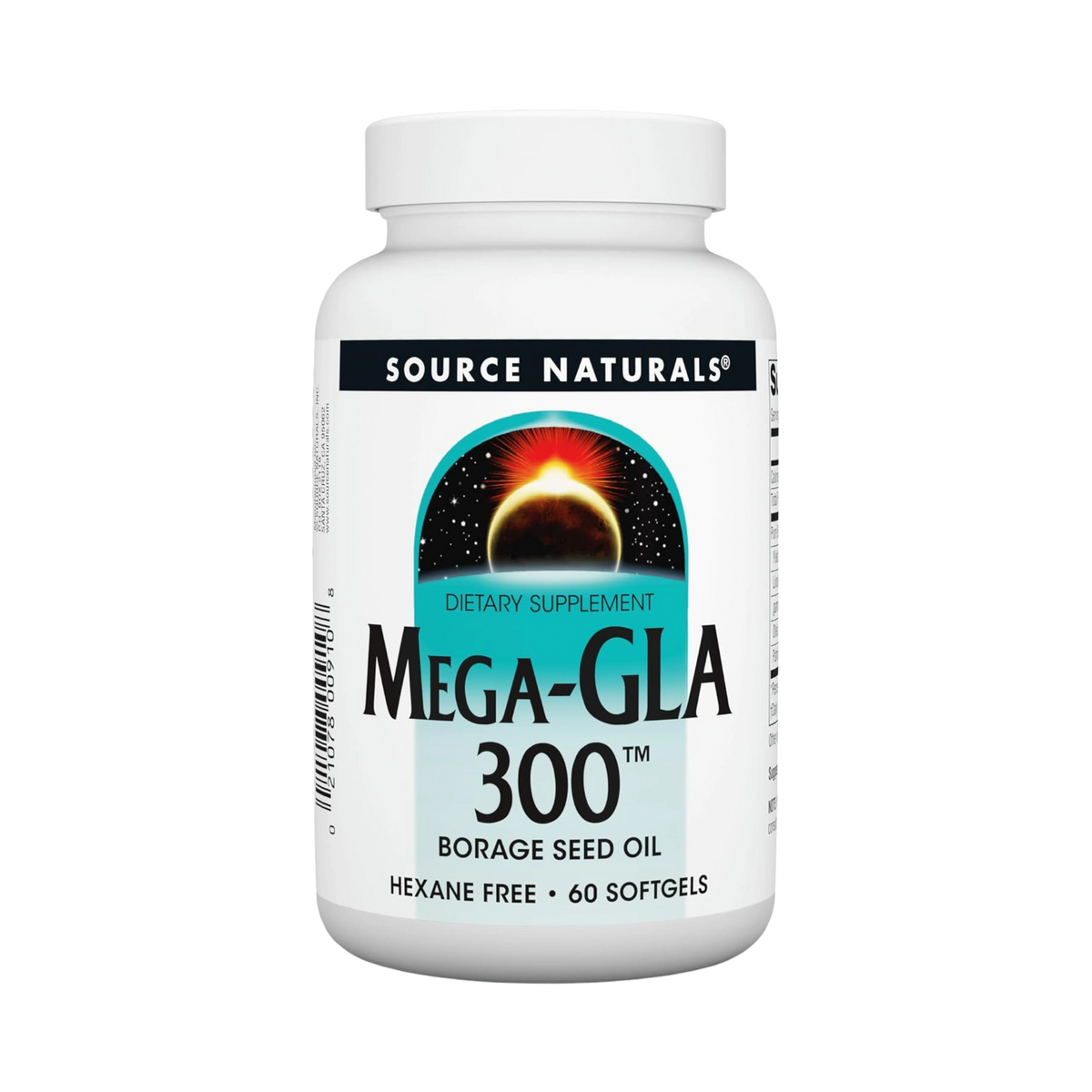 Source Naturals, Mega-GLA 300, 60 Softgels