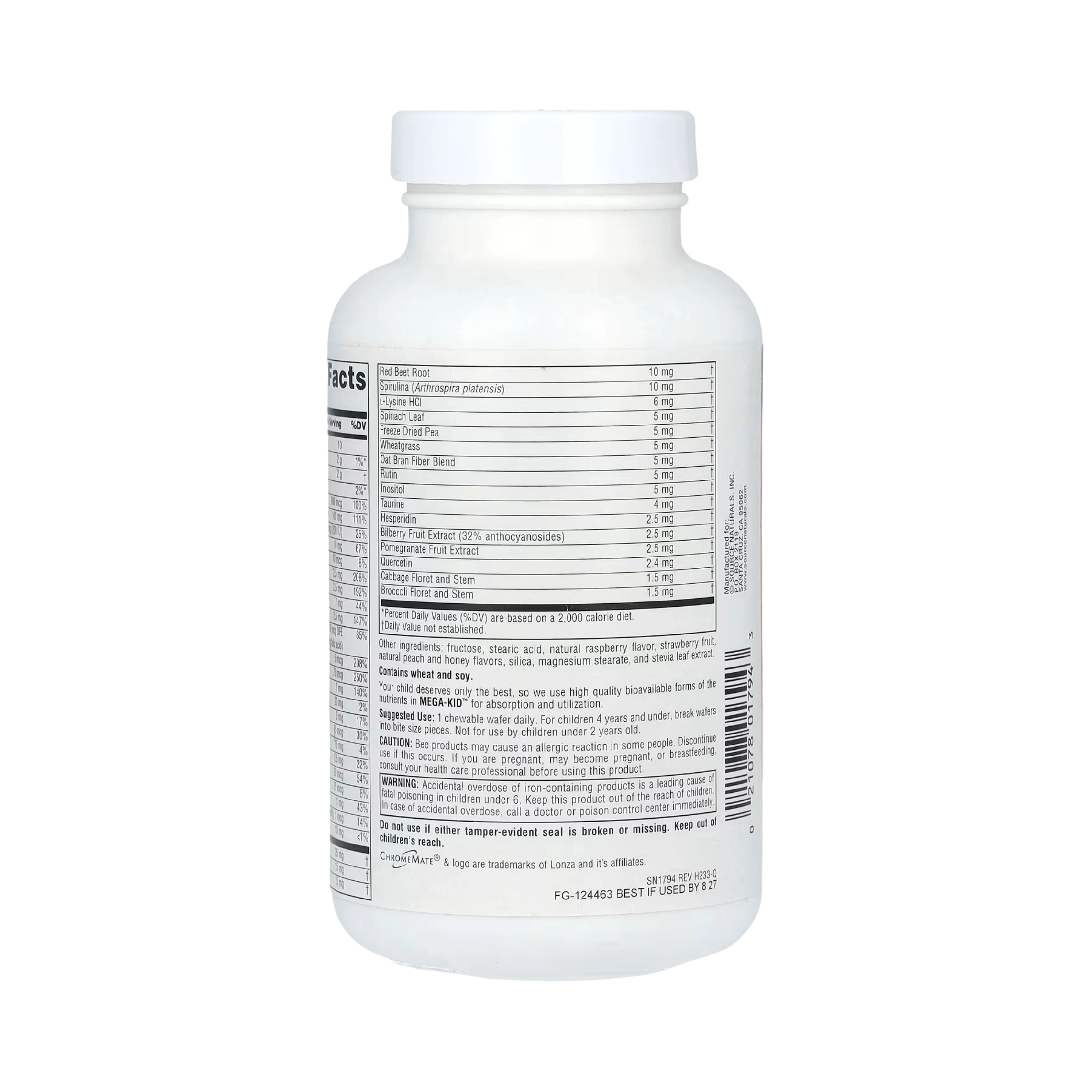 Source Naturals, Mega-Kid, 30 Wafers