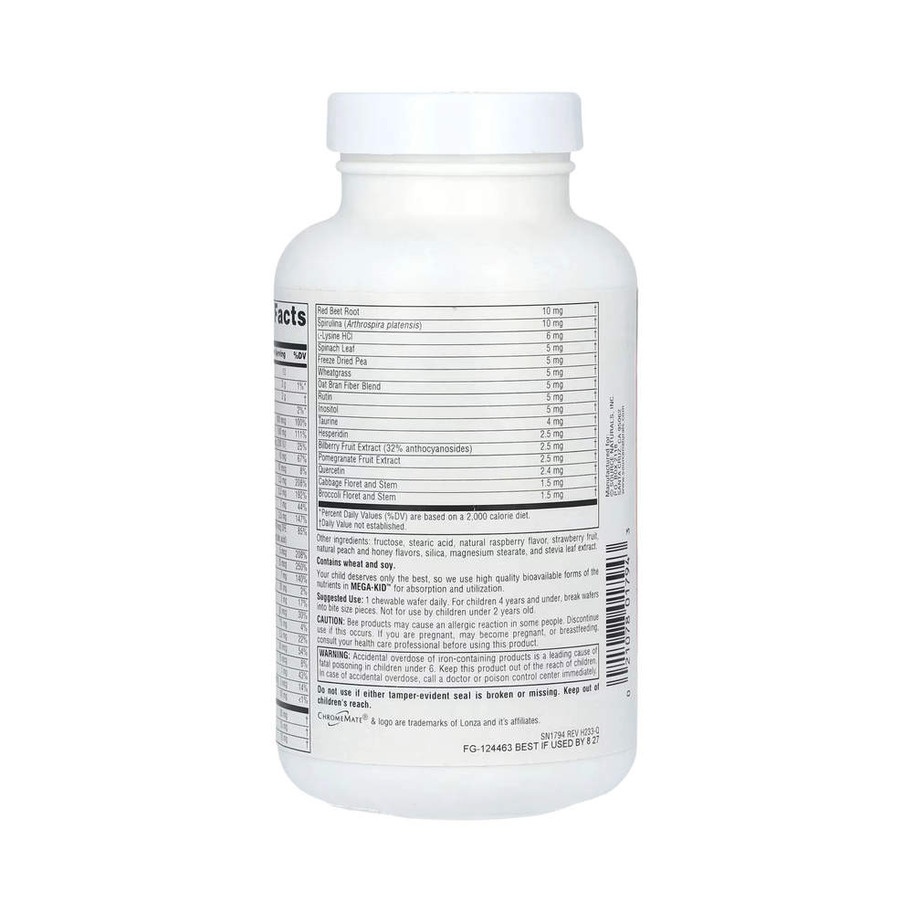 Source Naturals, Mega-Kid, 30 Wafers