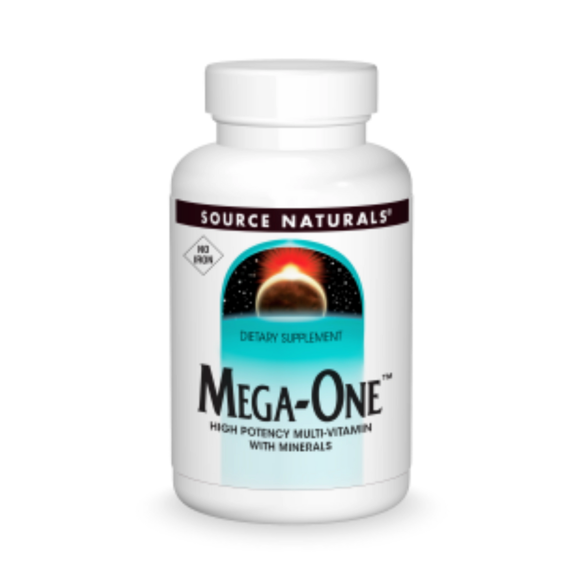 Source Naturals, Mega-One Multiple, No Iron, 180 Tablets
