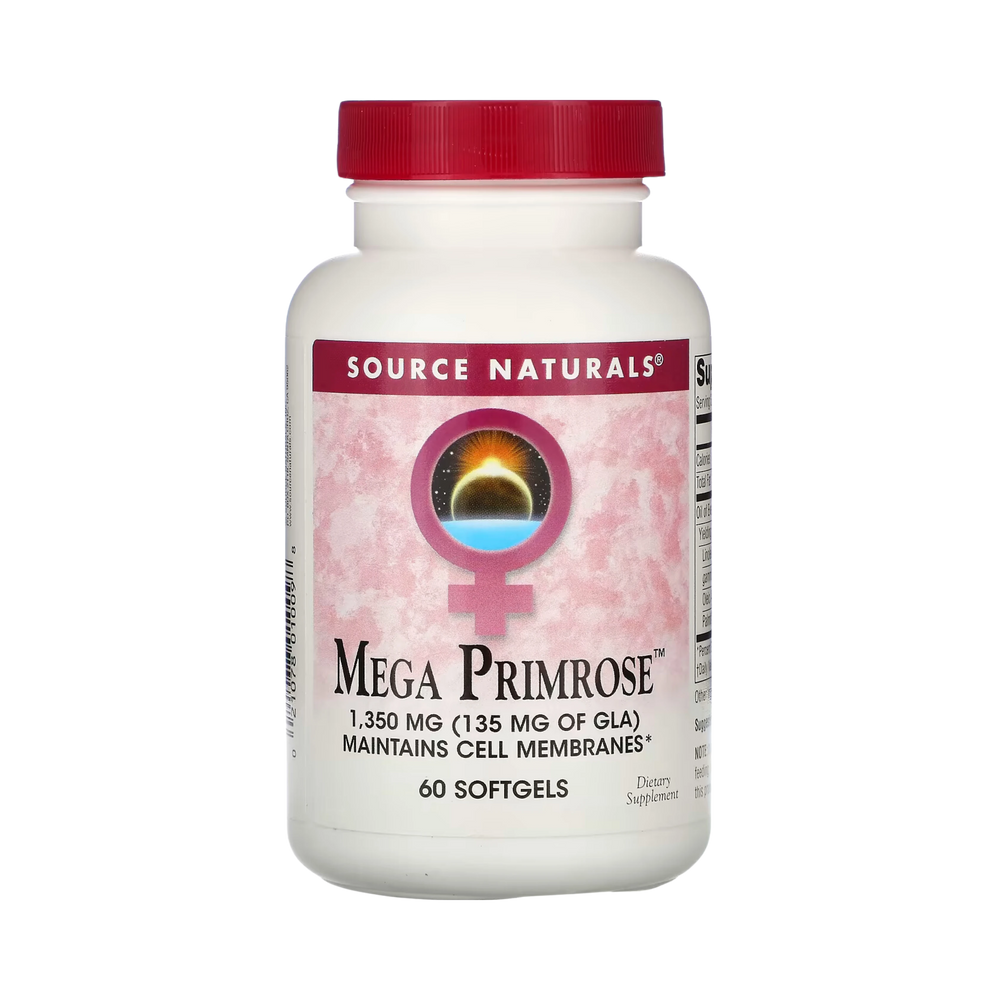 Source Naturals, Mega Primrose, 1350 Mg, 30 Softgels
