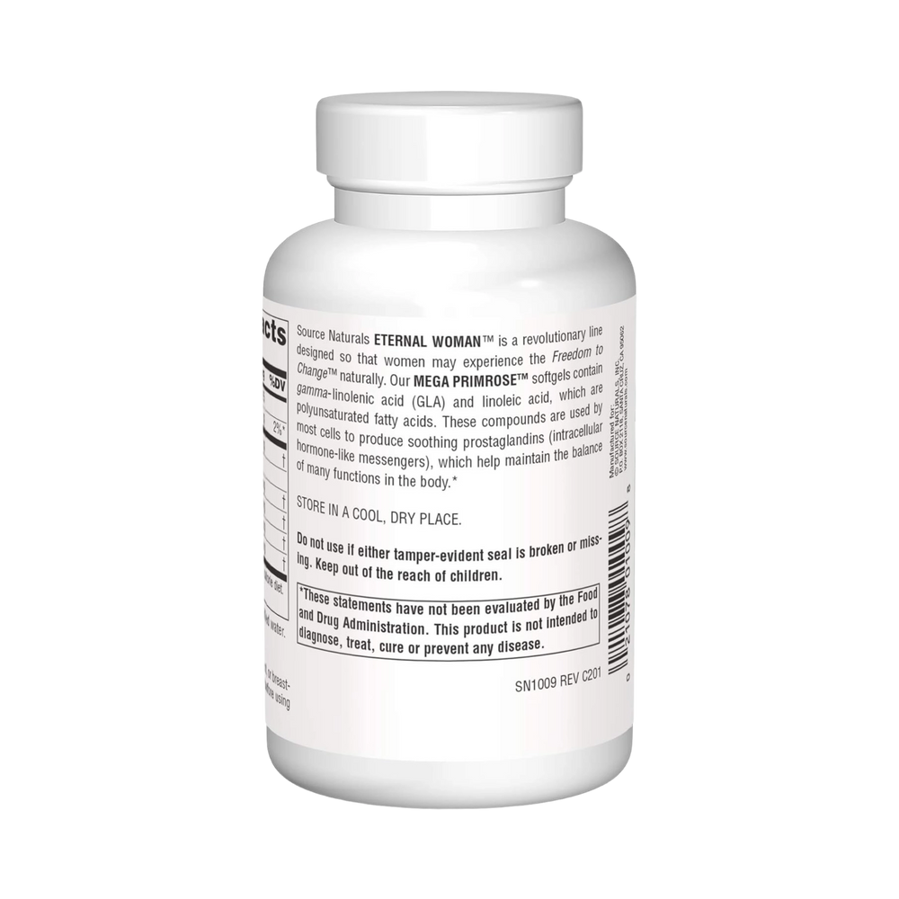 Source Naturals, Mega Primrose, 1350 Mg, 60 Softgels