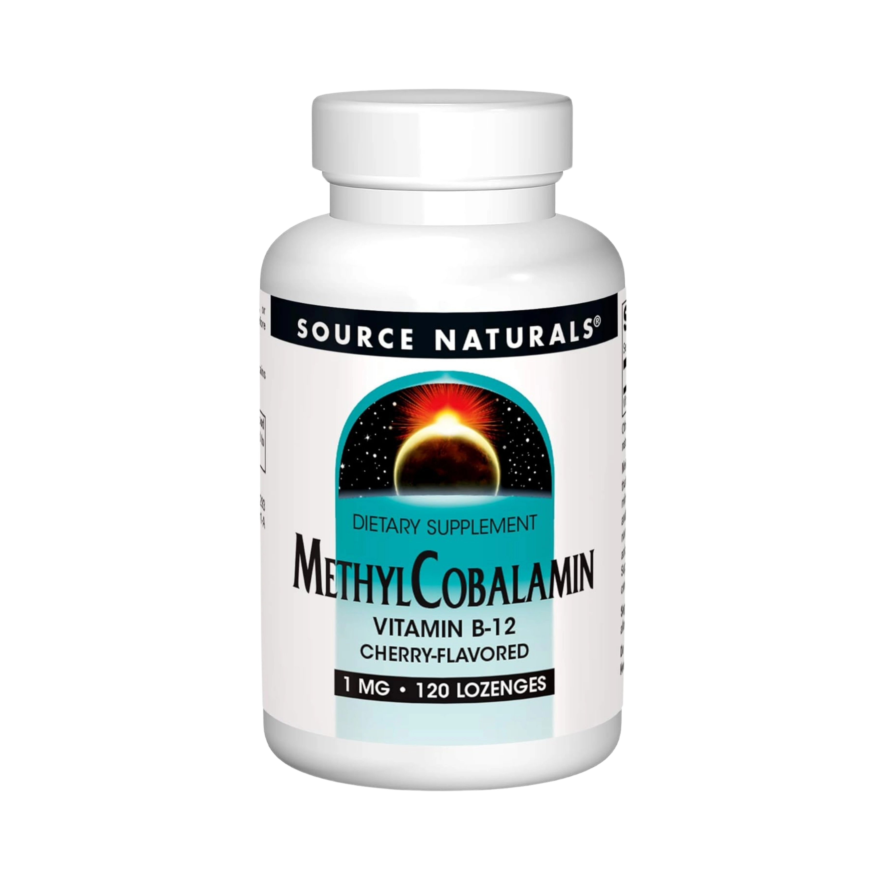Source Naturals, MethylCobalamin, 1 Mg, 120 Cherry Lozenge