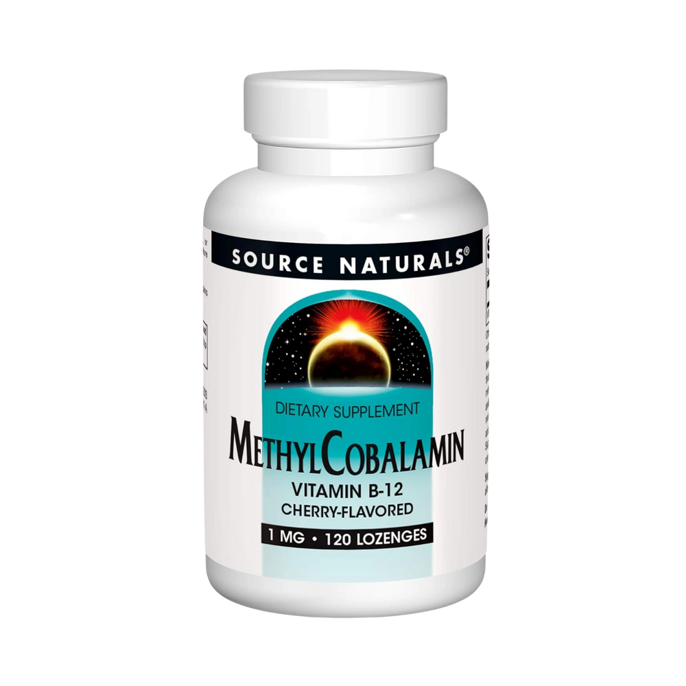 Source Naturals, MethylCobalamin, 1 Mg, 120 Cherry Lozenge