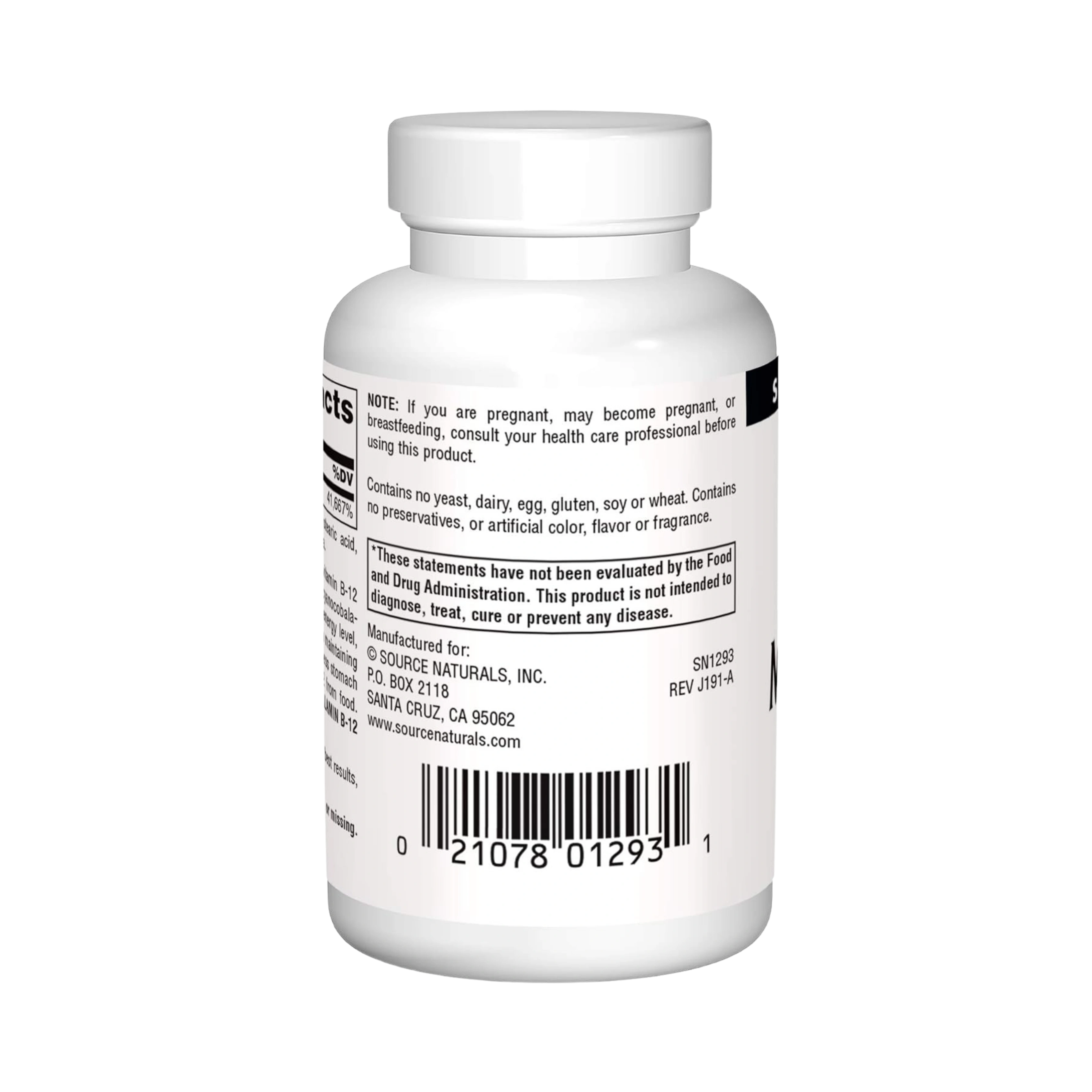 Source Naturals, MethylCobalamin, 1 Mg, 120 Cherry Lozenge