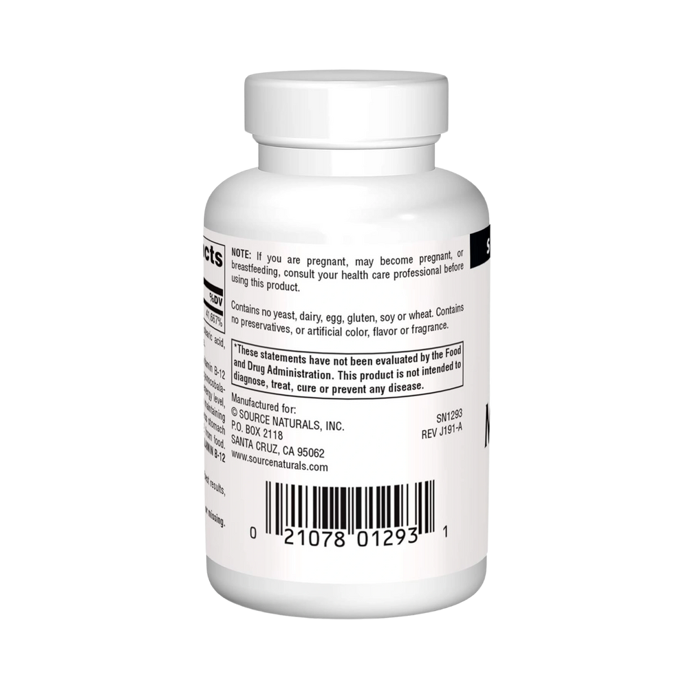 Source Naturals, MethylCobalamin, 1 Mg, 120 Cherry Lozenge