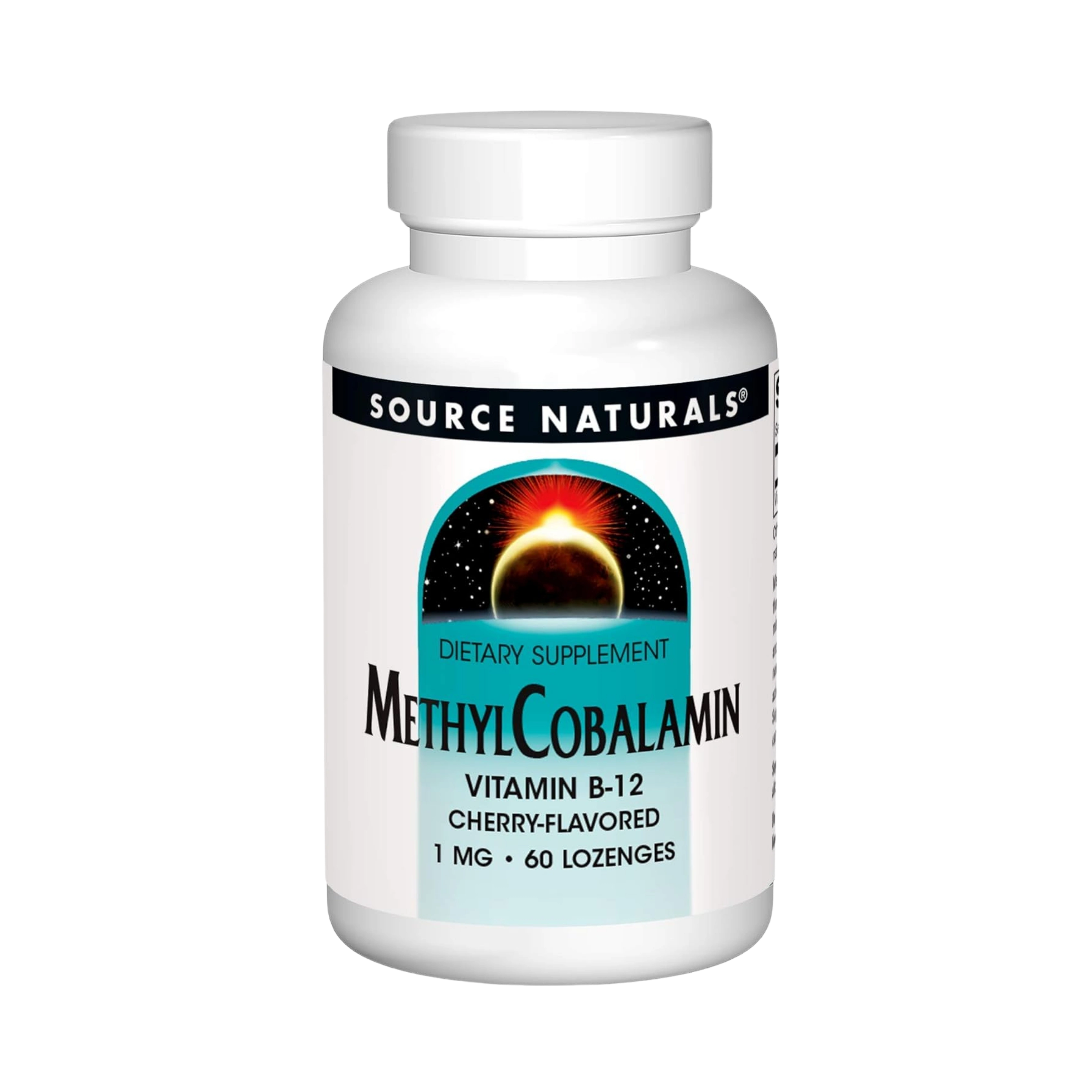 Source Naturals, MethylCobalamin, 1 Mg, 60 Cherry Lozenge
