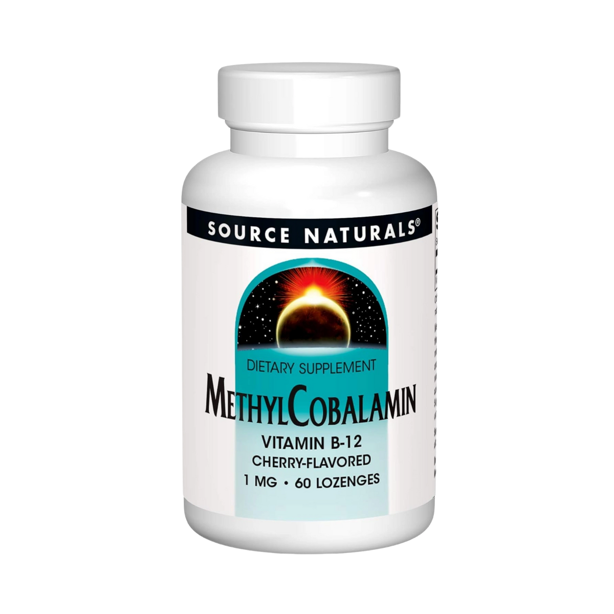 Source Naturals, MethylCobalamin, 1 Mg, 60 Cherry Lozenge