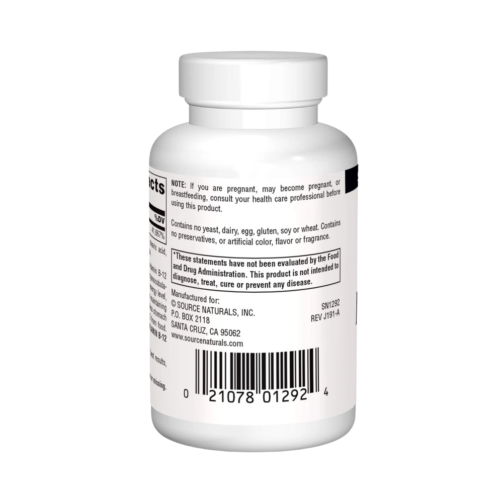Source Naturals, MethylCobalamin, 1 Mg, 60 Cherry Lozenge