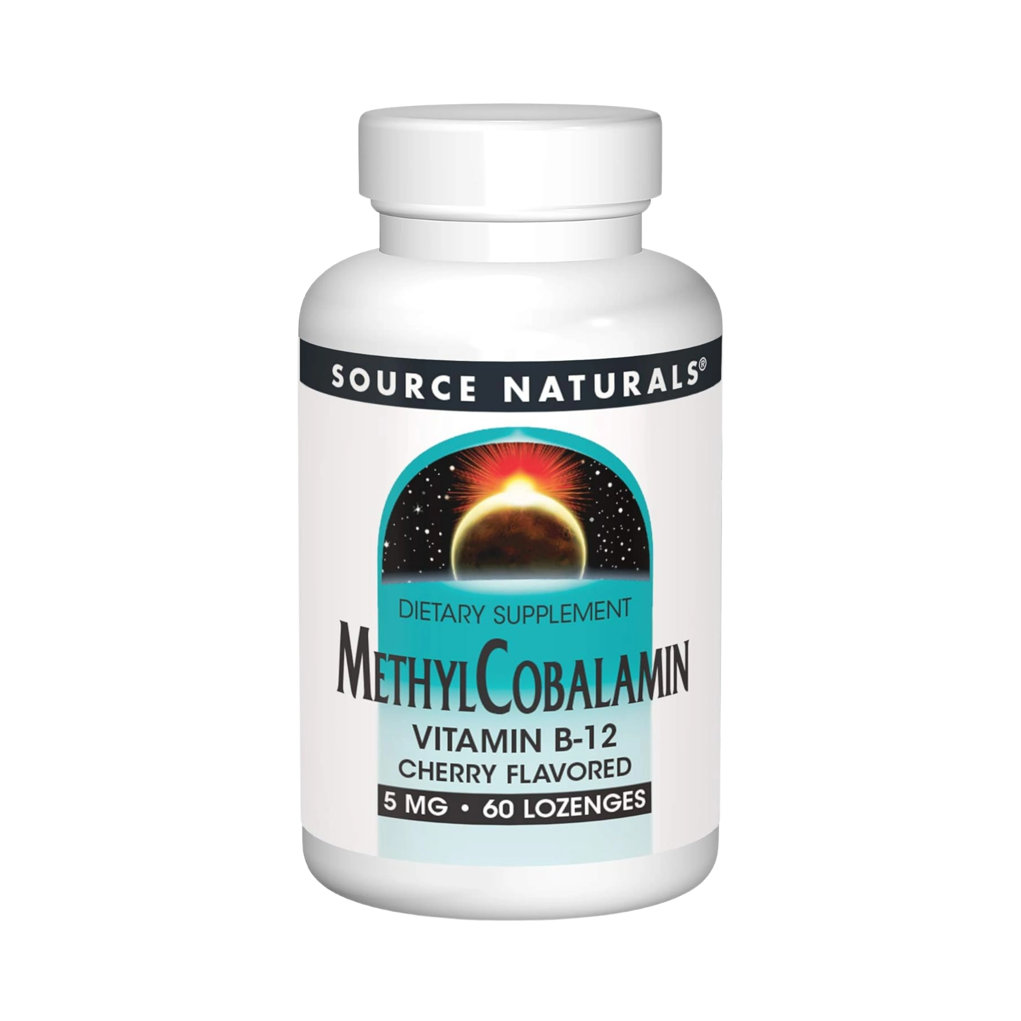 Source Naturals, MethylCobalamin, 5 Mg Cherry, 60 Lozenge
