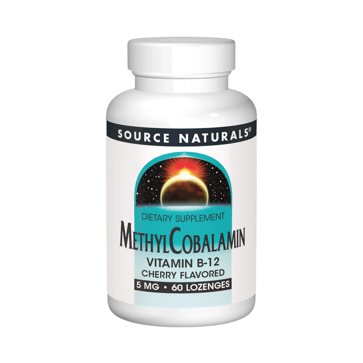 Source Naturals, MethylCobalamin, 5 Mg Cherry, 60 Lozenge
