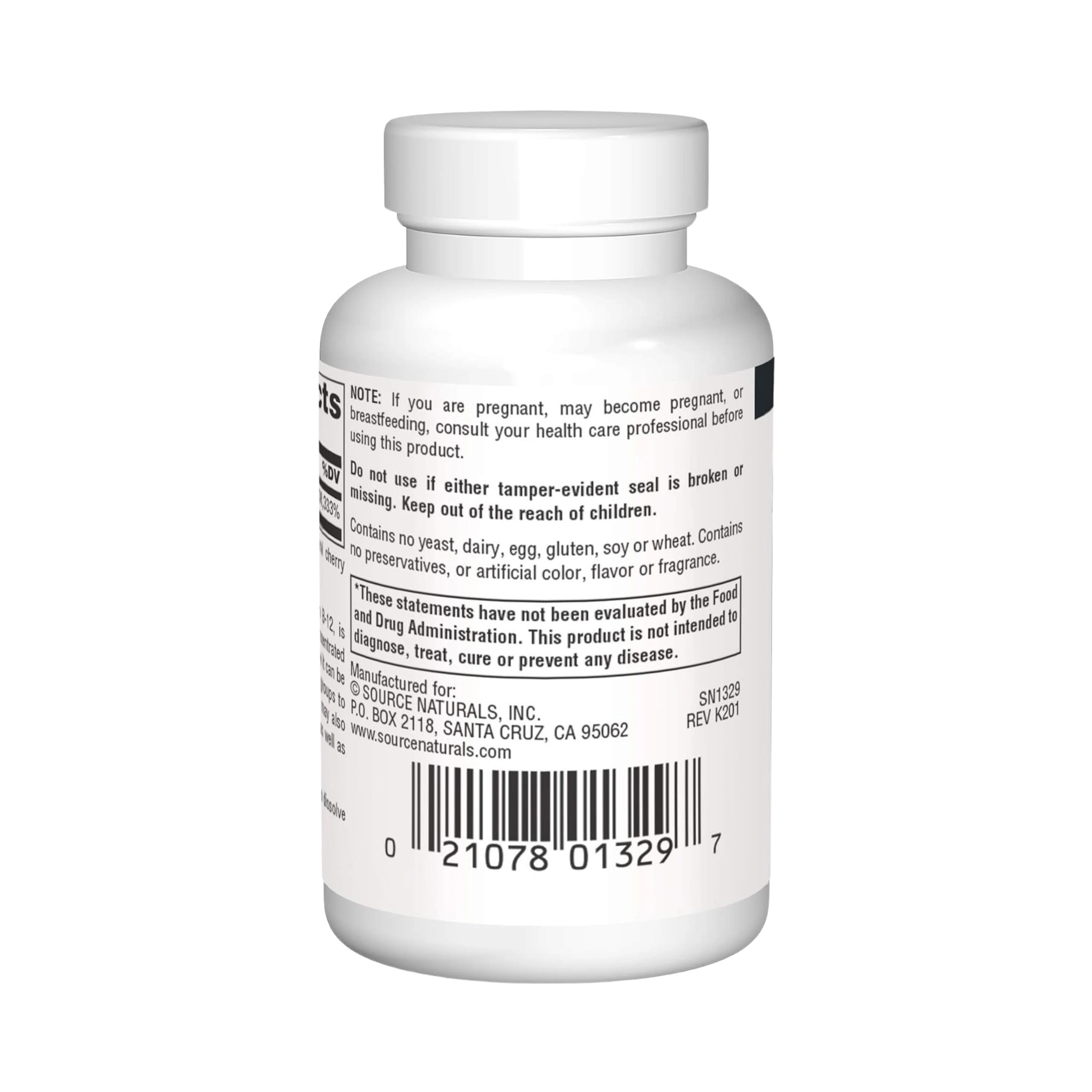 Source Naturals, MethylCobalamin, 5 Mg Cherry, 60 Lozenge