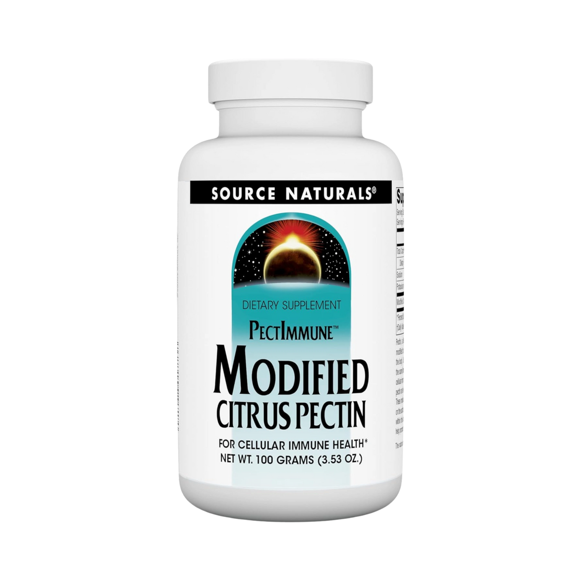 Source Naturals, Modified Citrus Pectin, PectImmune, 100 Powder