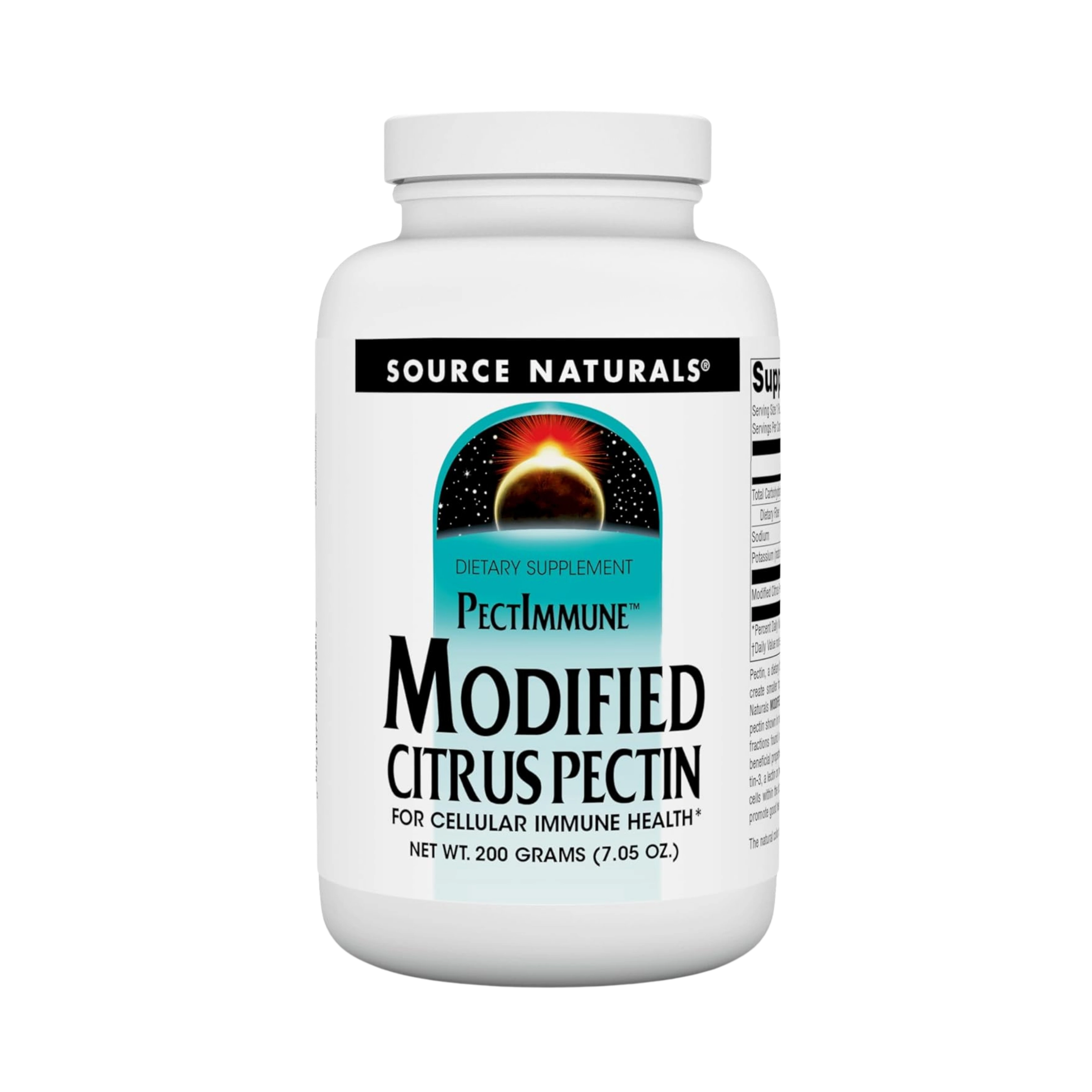 Source Naturals, Modified Citrus Pectin, PectImmune, 200 Powder
