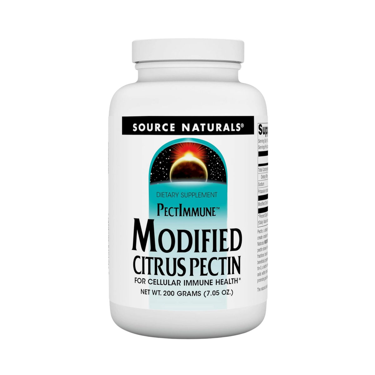 Source Naturals, Modified Citrus Pectin, PectImmune, 200 Powder