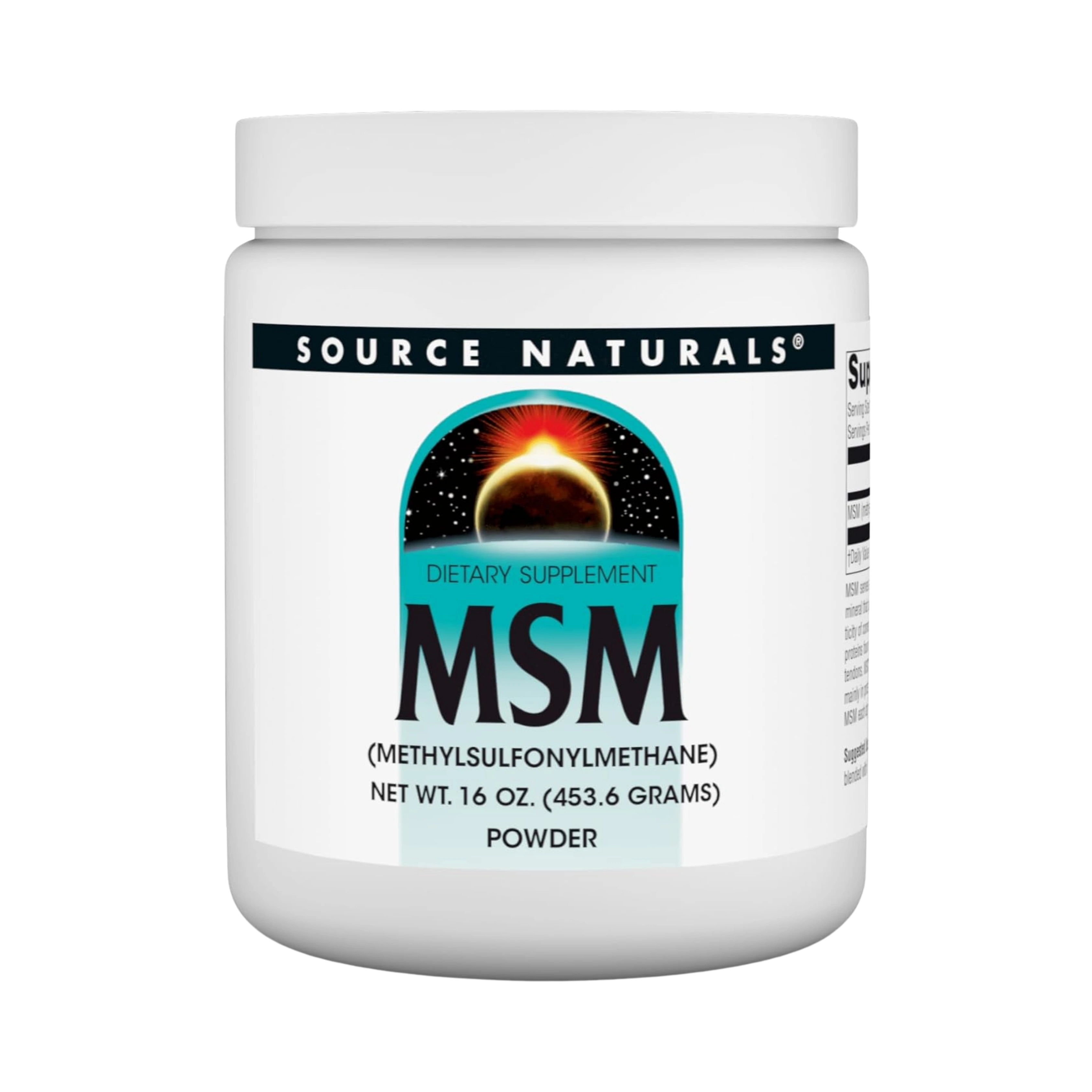 Source Naturals, MSM, 16 Powder