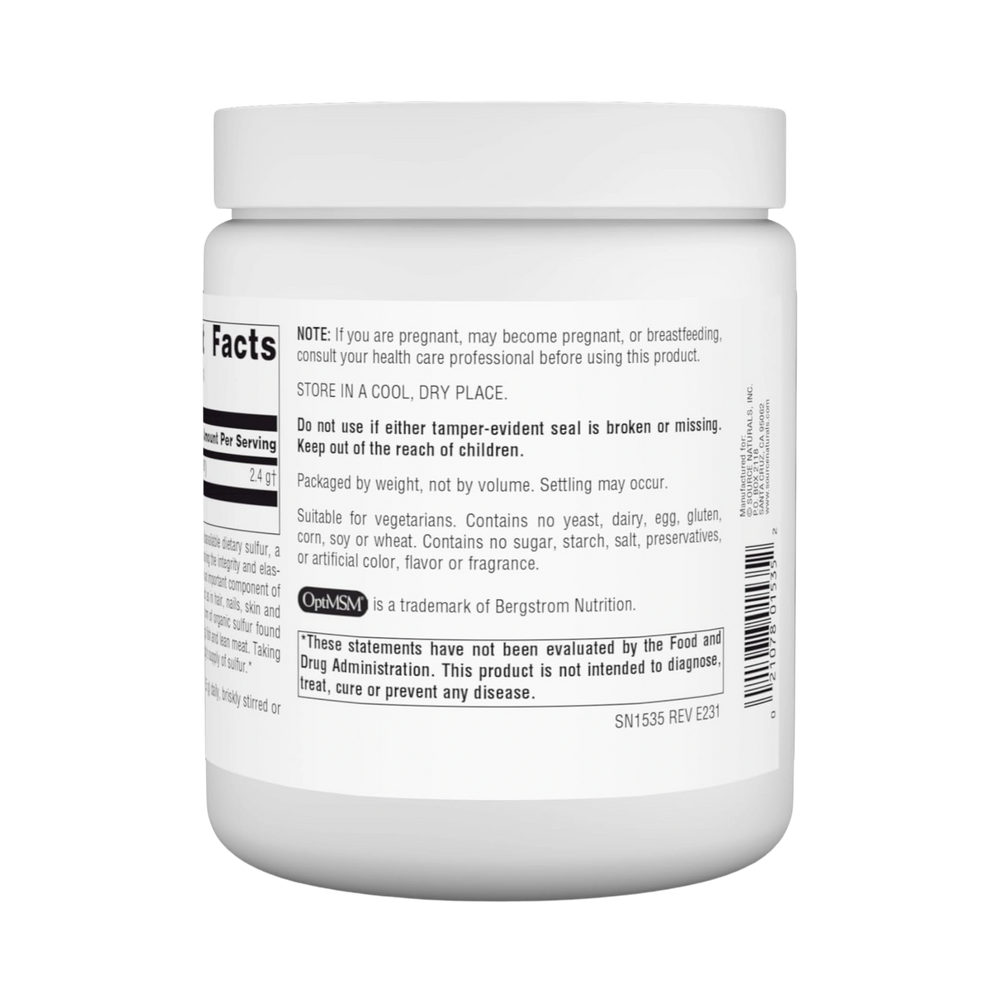 Source Naturals, MSM, 16 Powder