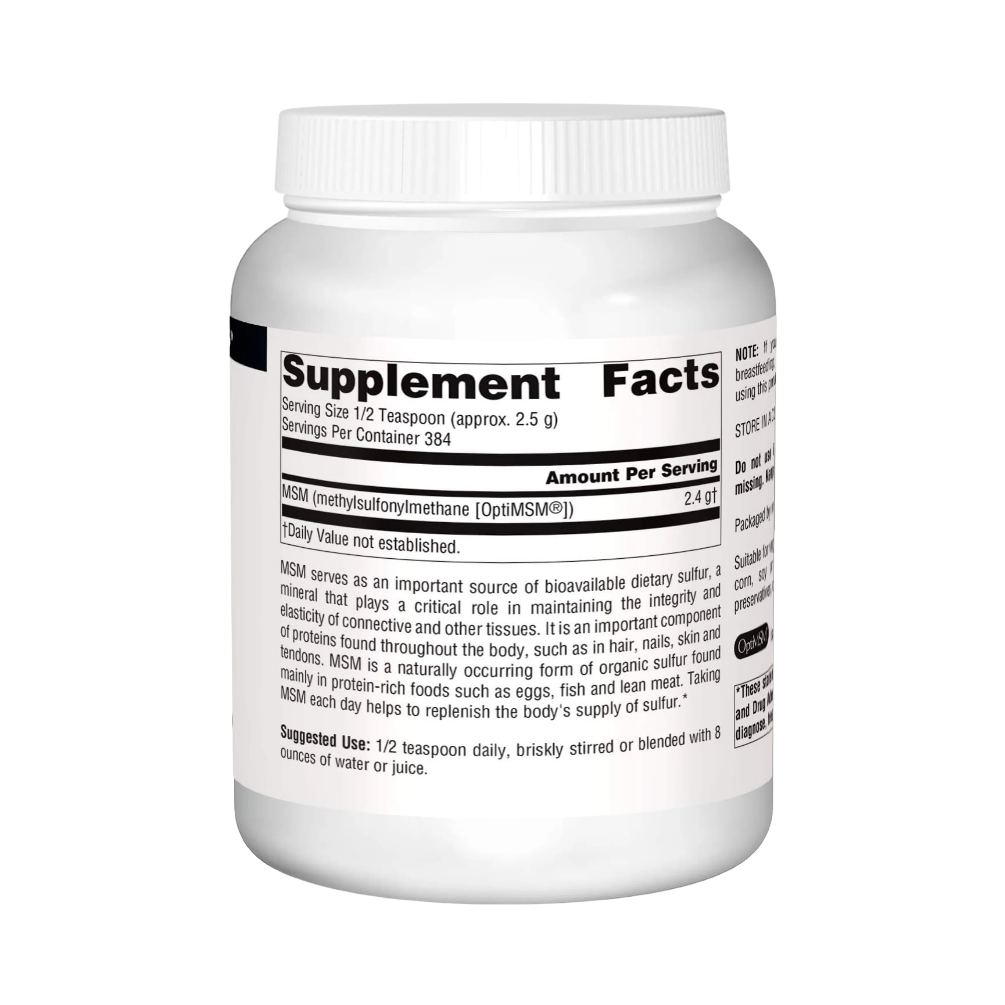 Source Naturals, MSM, 35 Powder