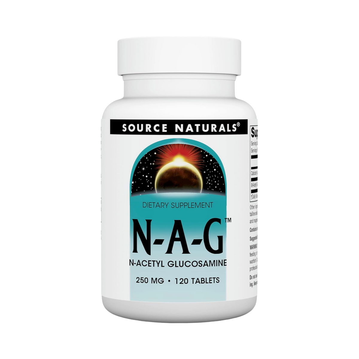 Source Naturals, N-A-G, 250 Mg, 120 Tablets