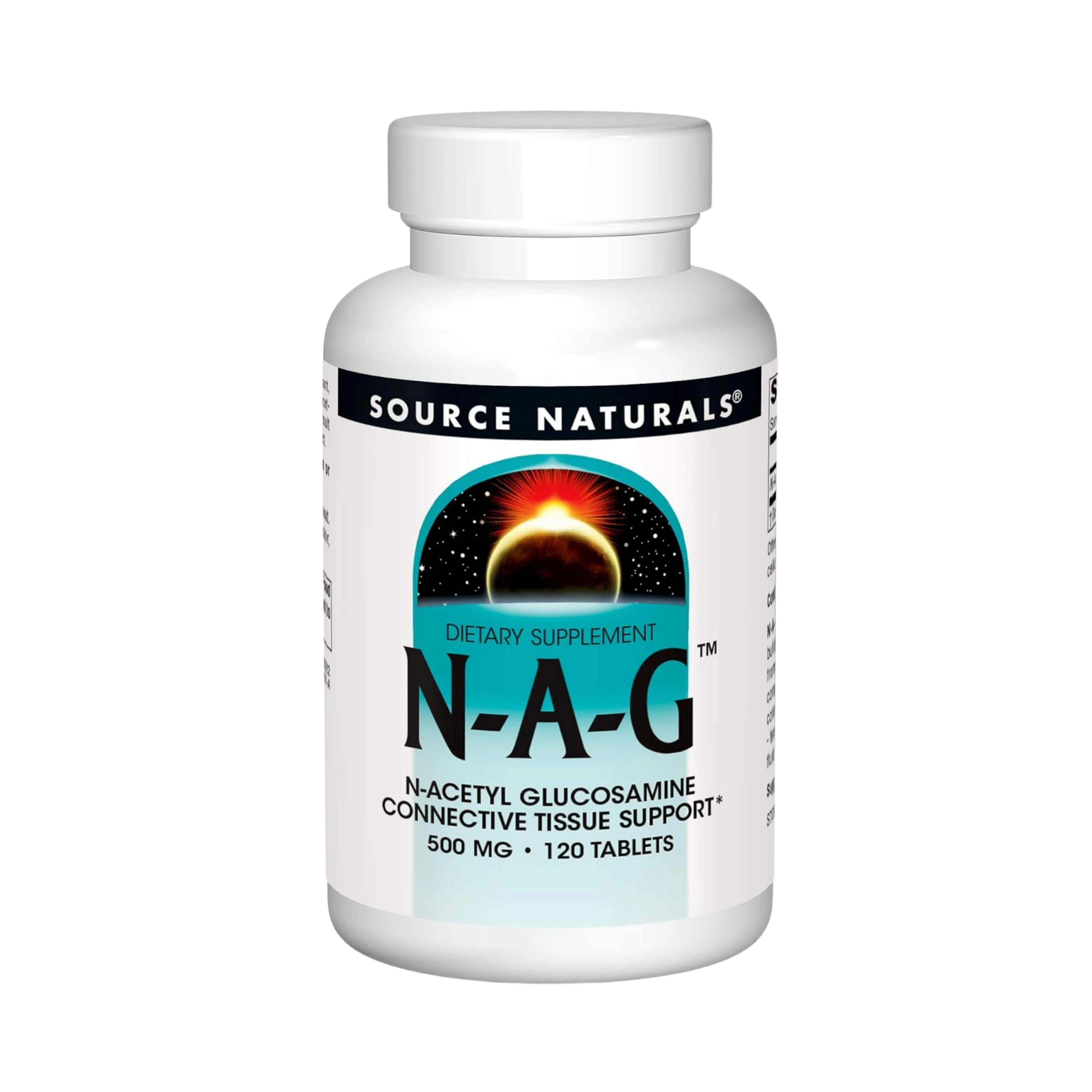 Source Naturals, N-A-G, 500 Mg, 120 Tablets