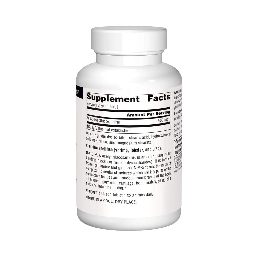 Source Naturals, N-A-G, 500 Mg, 120 Tablets
