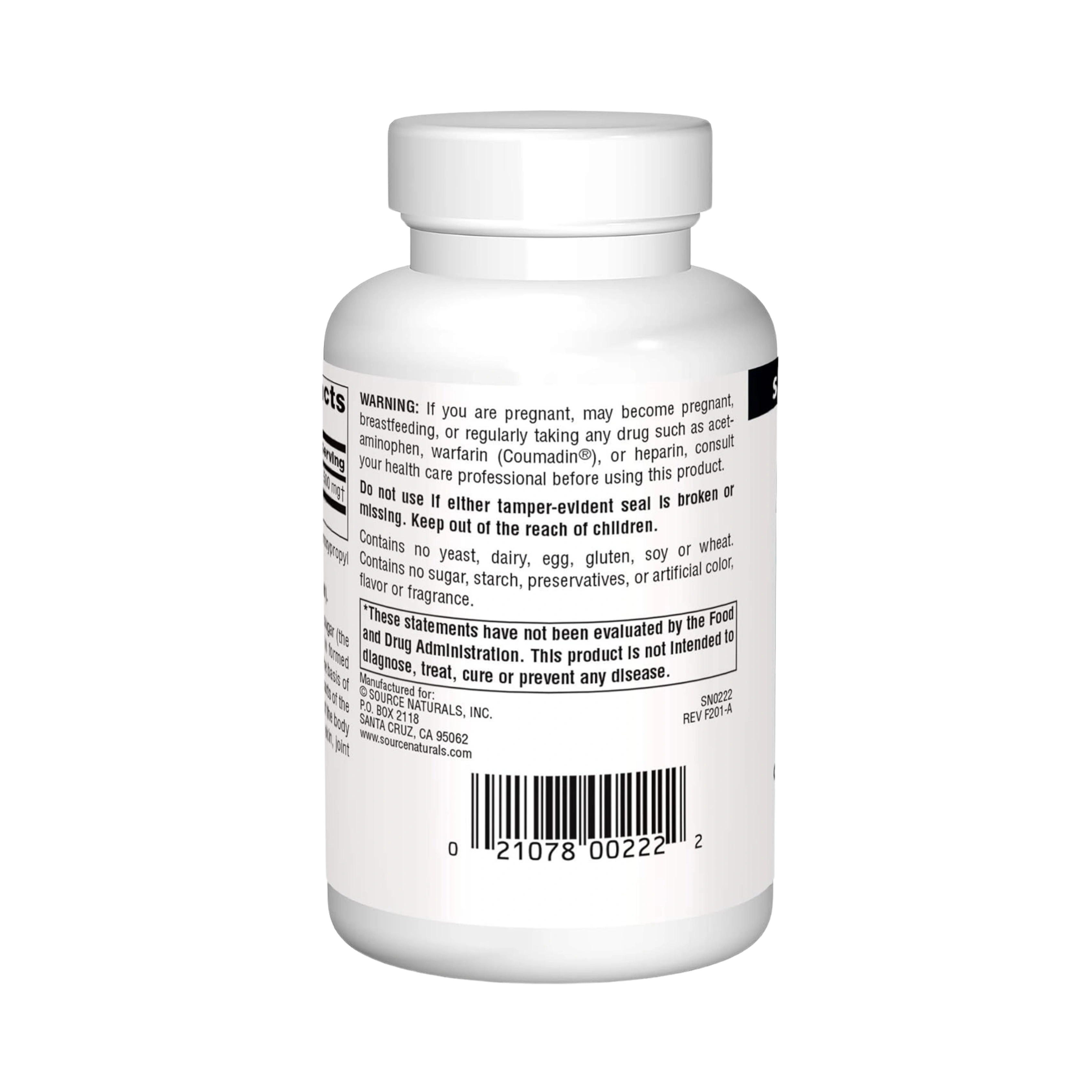 Source Naturals, N-A-G, 500 Mg, 120 Tablets