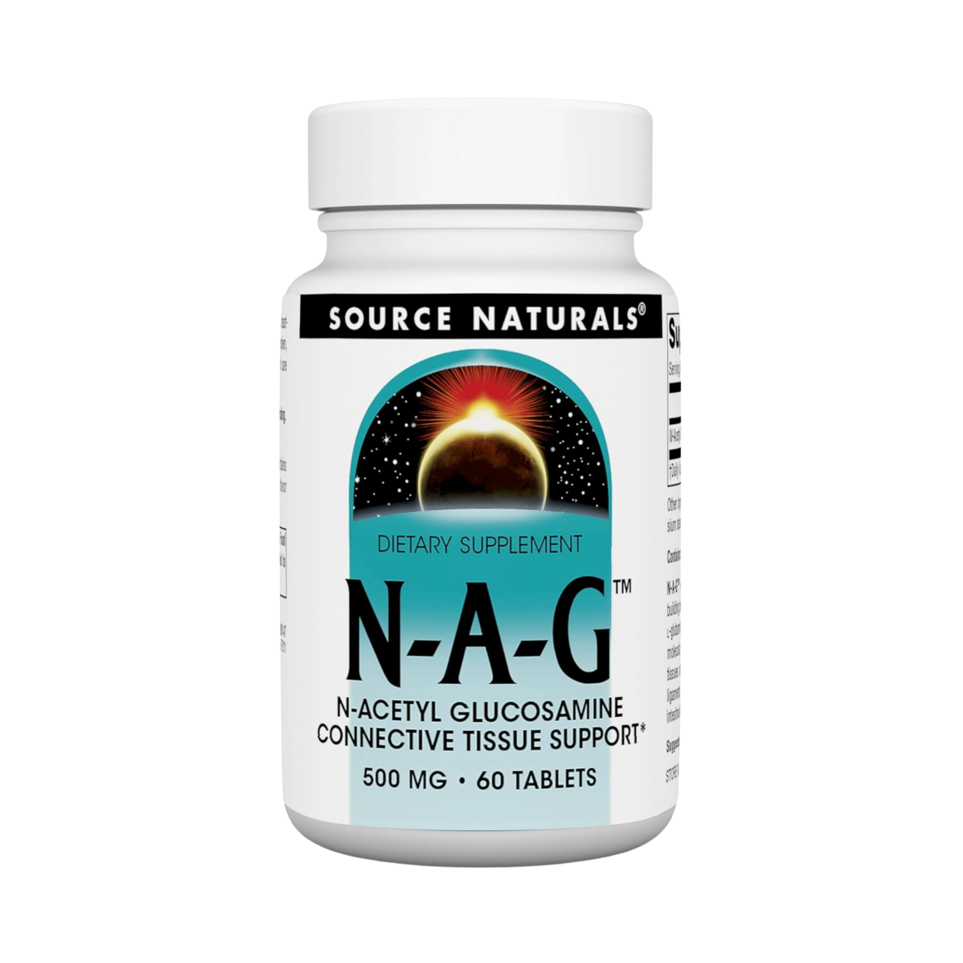 Source Naturals, N-A-G, 500 Mg, 60 Tablets