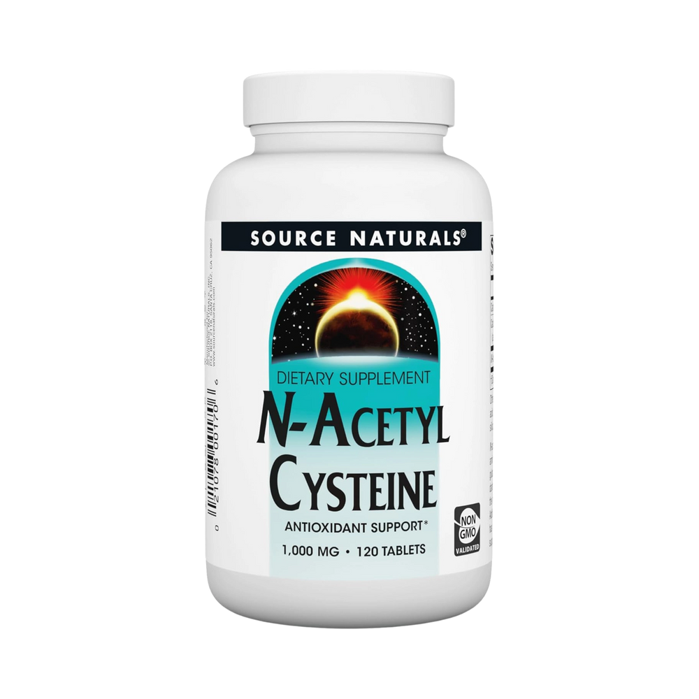 Source Naturals, N-Acetyl Cysteine, 1000 Mg, 120 Tablets