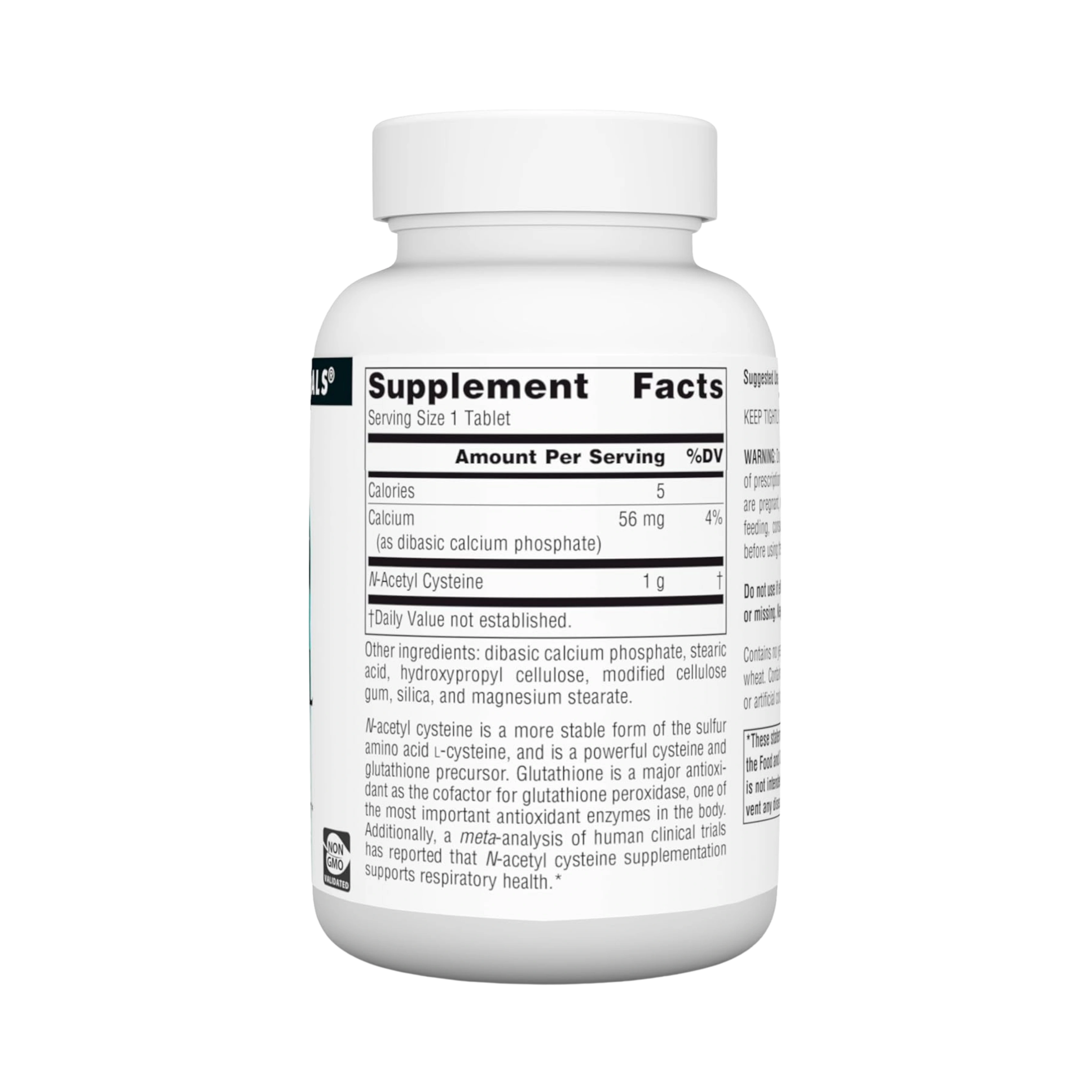 Source Naturals, N-Acetyl Cysteine, 1000 Mg, 60 Tablets