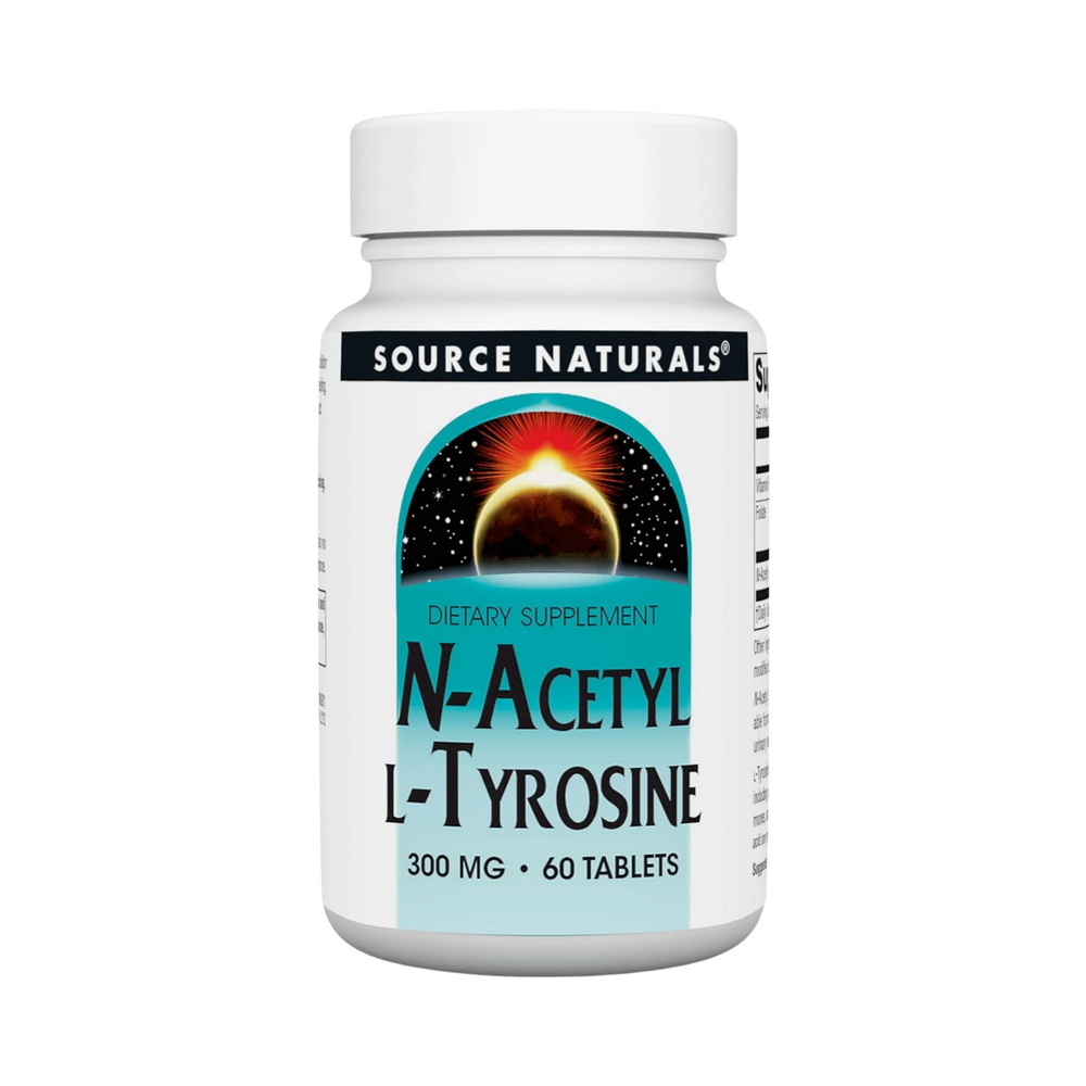 Source Naturals, N-Acetyl L-Tyrosine, 60 Tablets