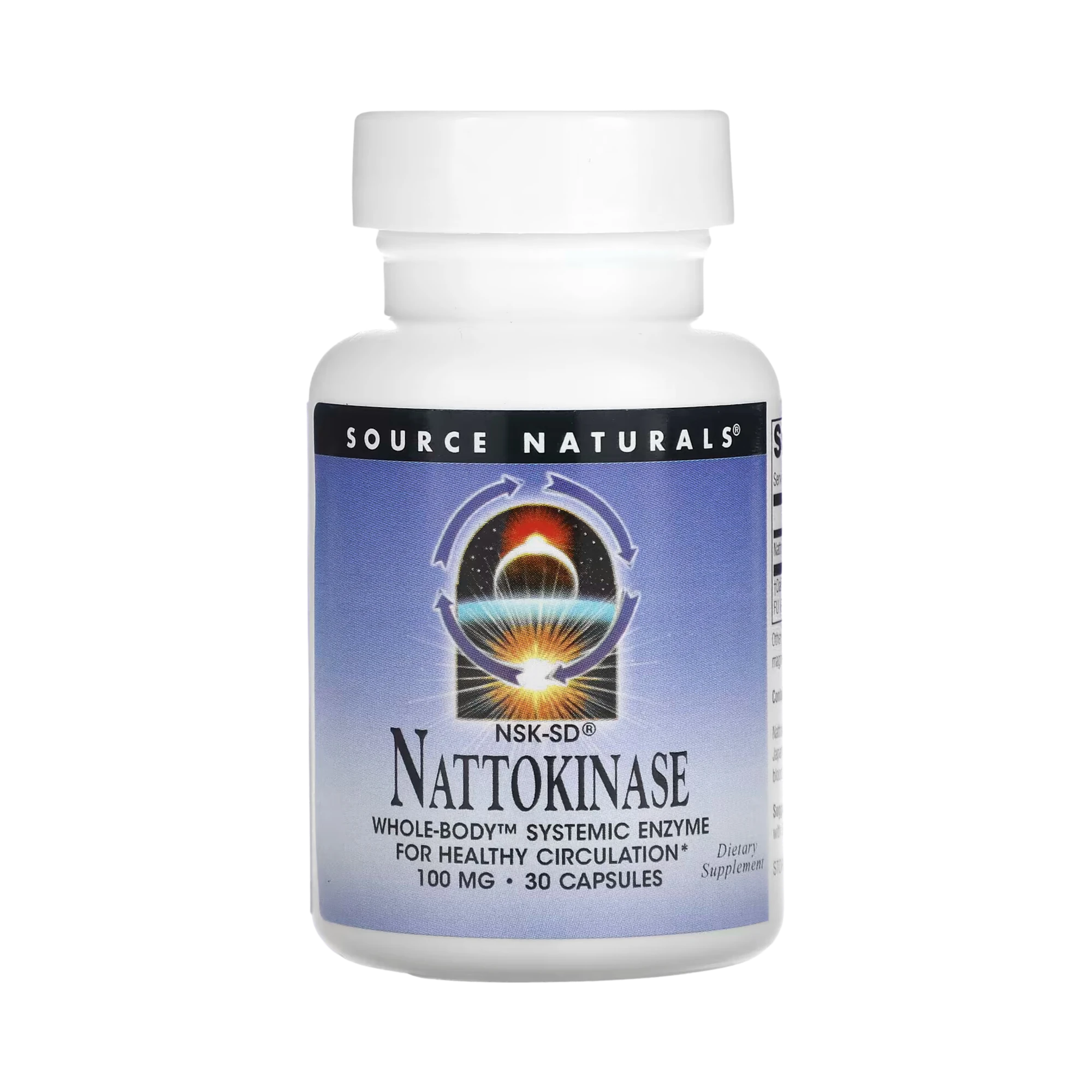 Source Naturals, Nattokinase NSK-SD, 100 Mg, 30 Capsules