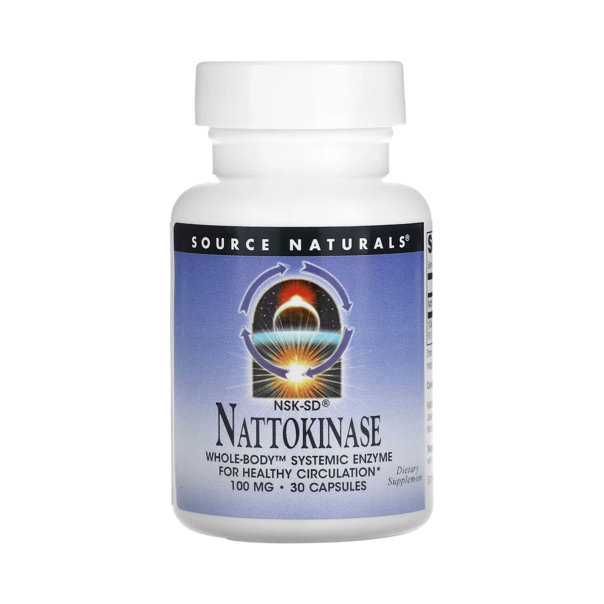 Source Naturals, Nattokinase NSK-SD, 100 Mg, 30 Capsules