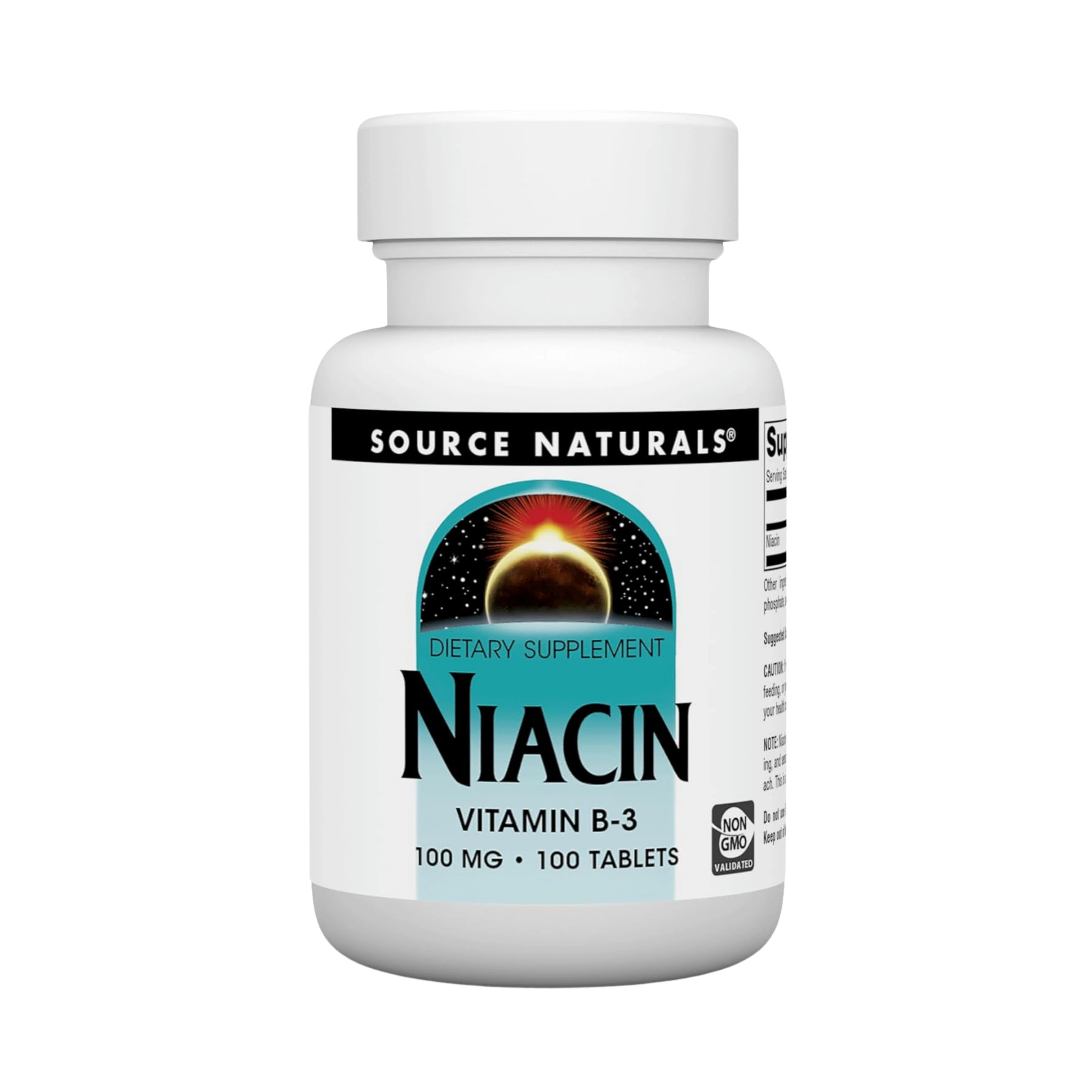 Source Naturals, Niacin, 100 Mg, 100 Tablets
