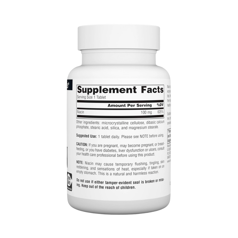 Source Naturals, Niacin, 100 Mg, 250 Tablets
