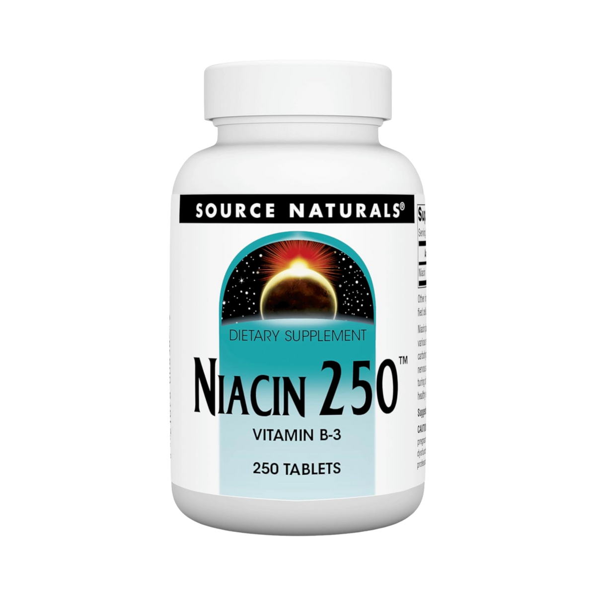 Source Naturals, Niacin 250, 250 Tablets