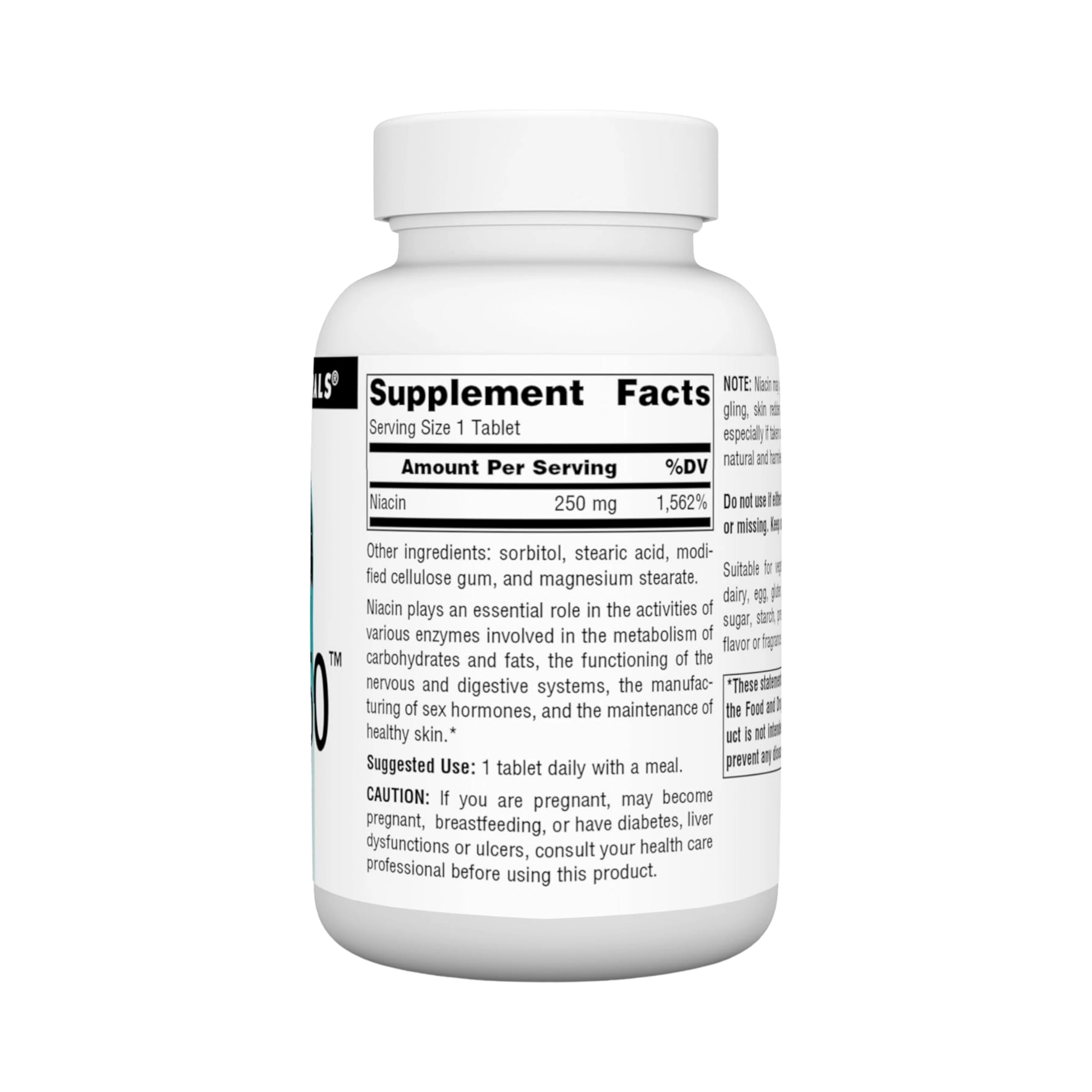 Source Naturals, Niacin 250, 250 Tablets