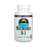 Source Naturals, Niacinamide B-3, 1500 Mg, 100 Tablets
