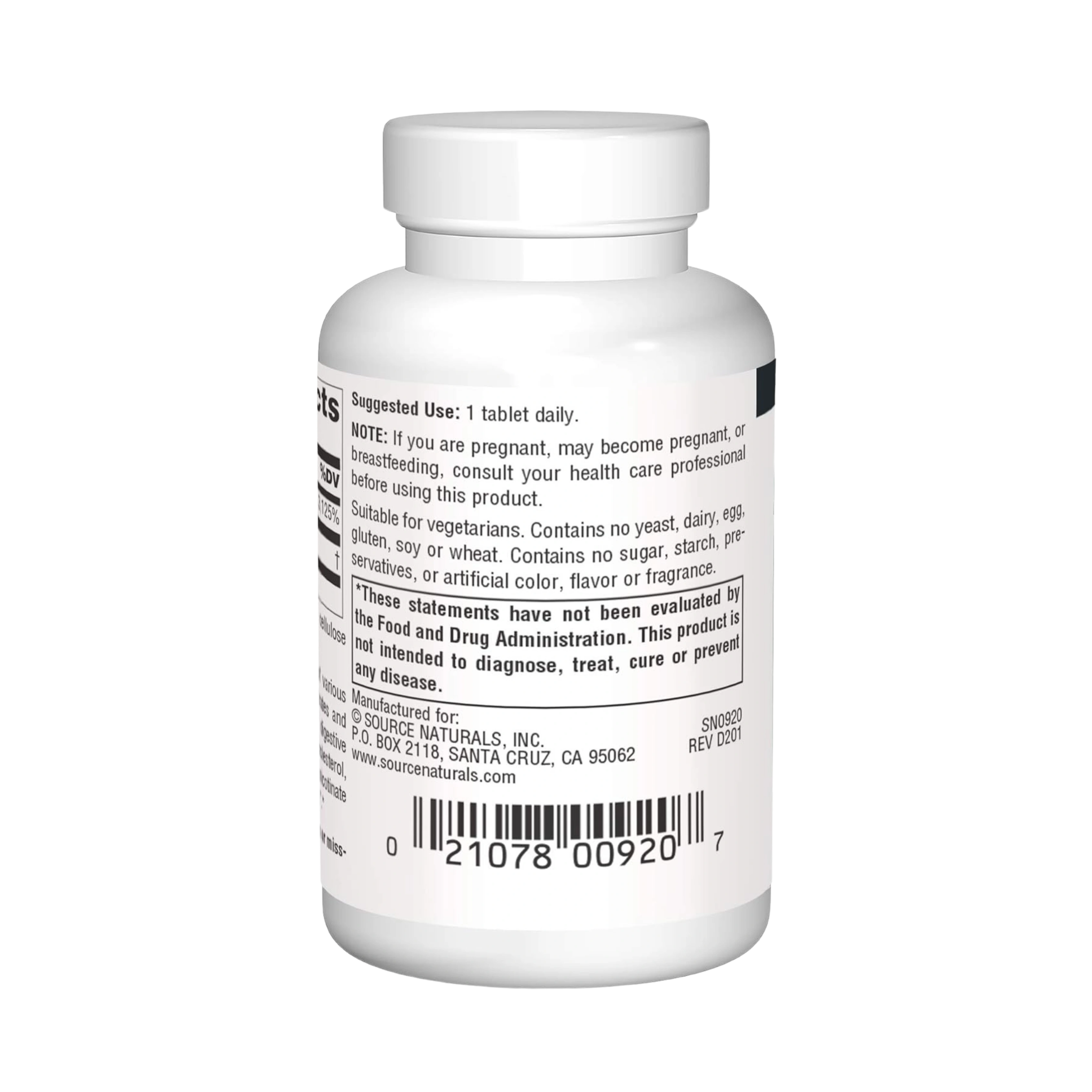 Source Naturals, No-Flush Niacin, 500 Mg, 30 Tablets