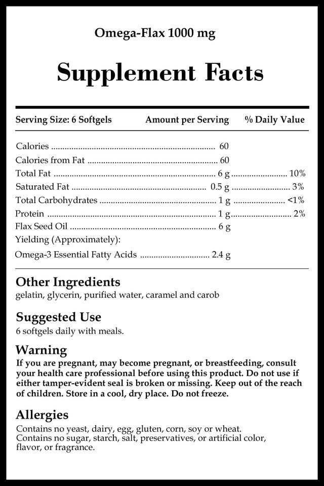 Source Naturals, Omega-Flax™ 1000mg Softgels| Maple Herbs