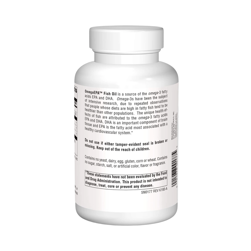Source Naturals, OmegaEPA Fish Oil, 1000 Mg, 200 Softgels