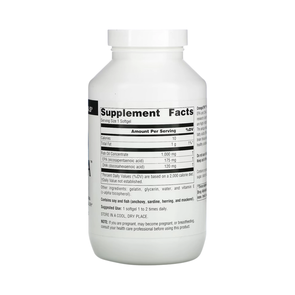 Source Naturals, OmegaEPA Fish Oil, 1000 Mg, 50 Softgels
