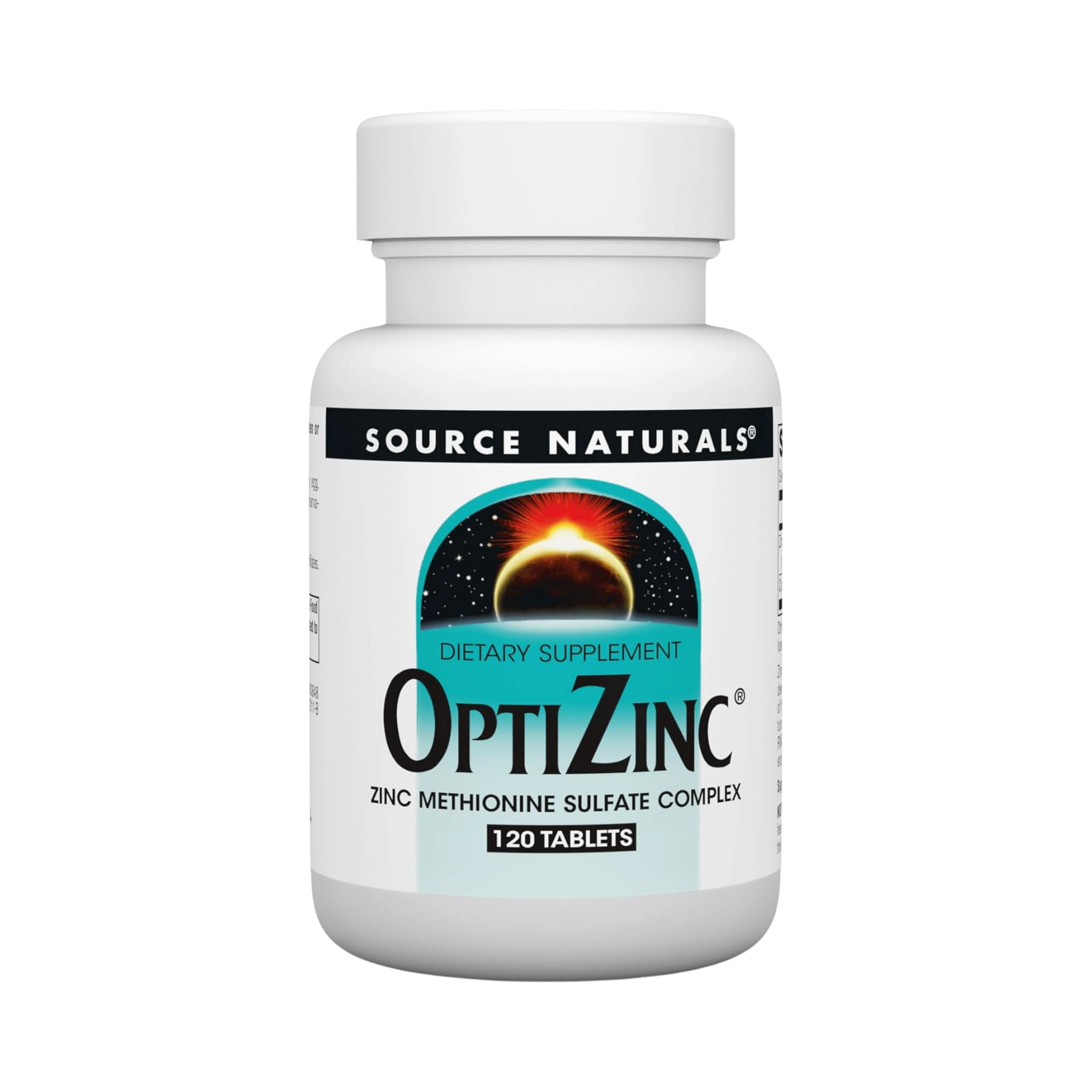 Source Naturals, OptiZinc, 120 Tablets