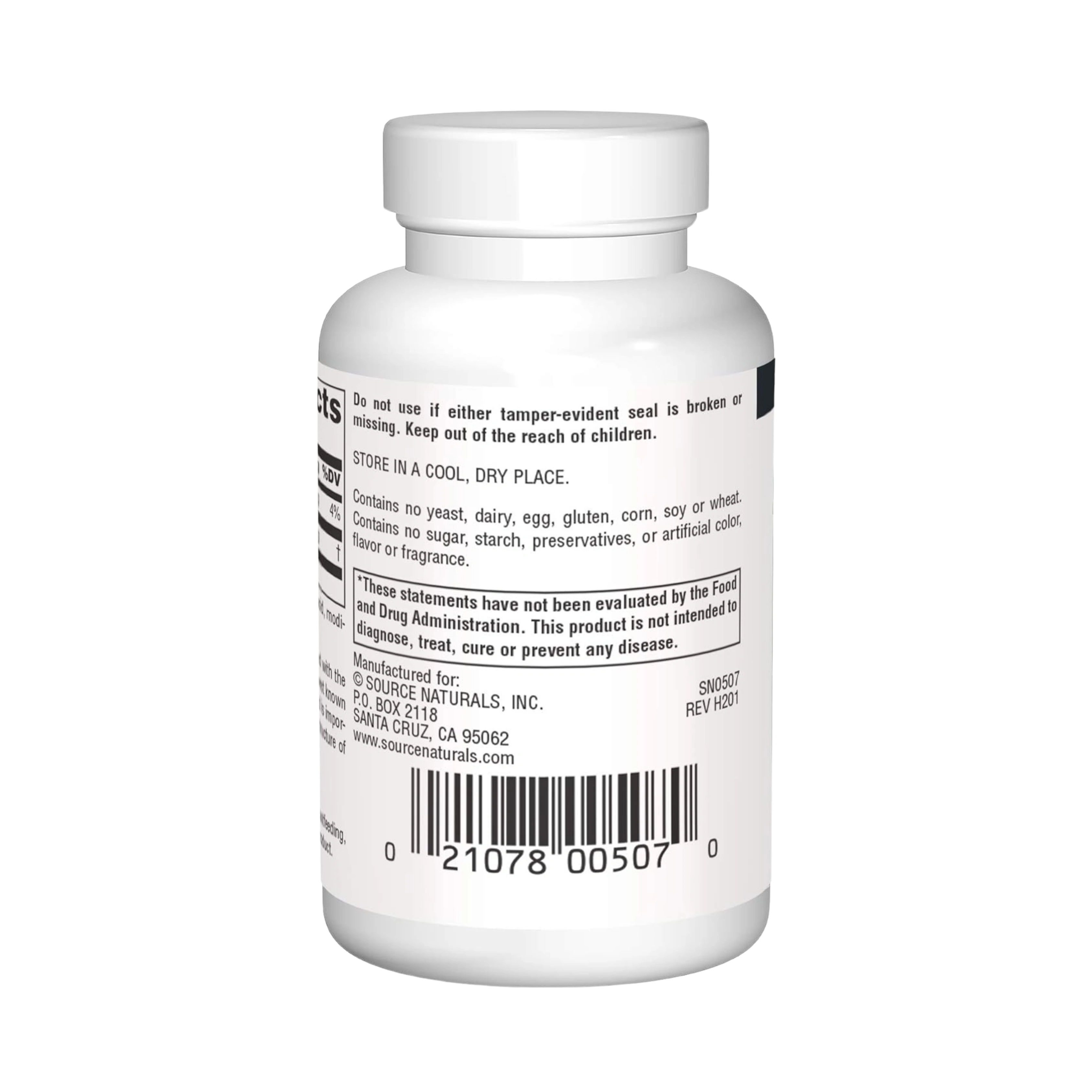 Source Naturals, PABA, 100 Mg, 100 Tablets
