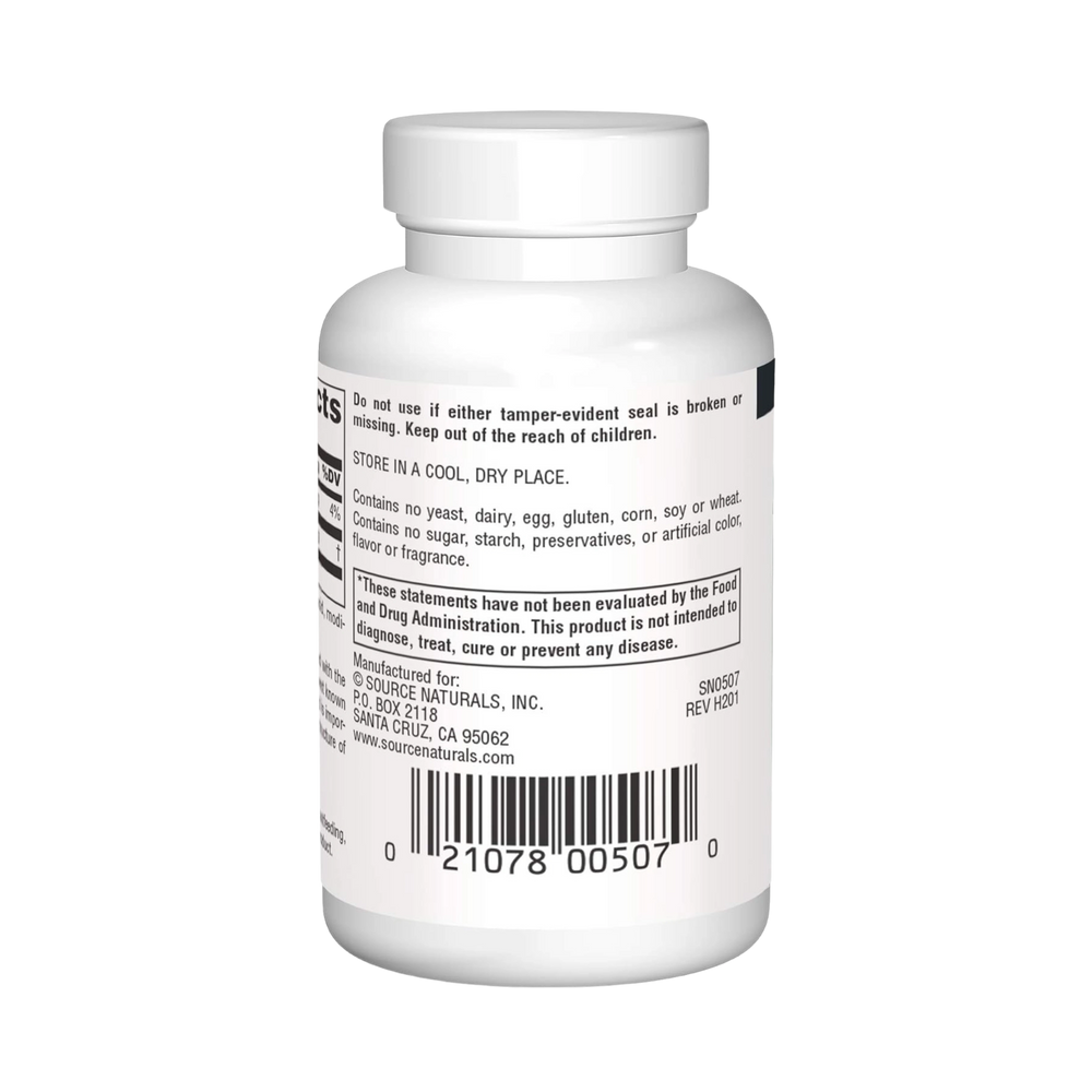 Source Naturals, PABA, 100 Mg, 100 Tablets