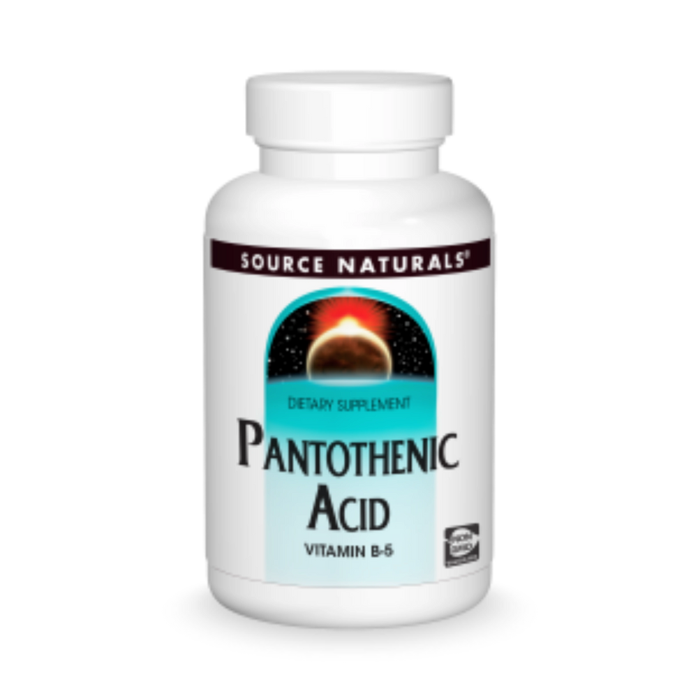 Source Naturals, Pantothenic Acid 100 Mg, 100 Tablets